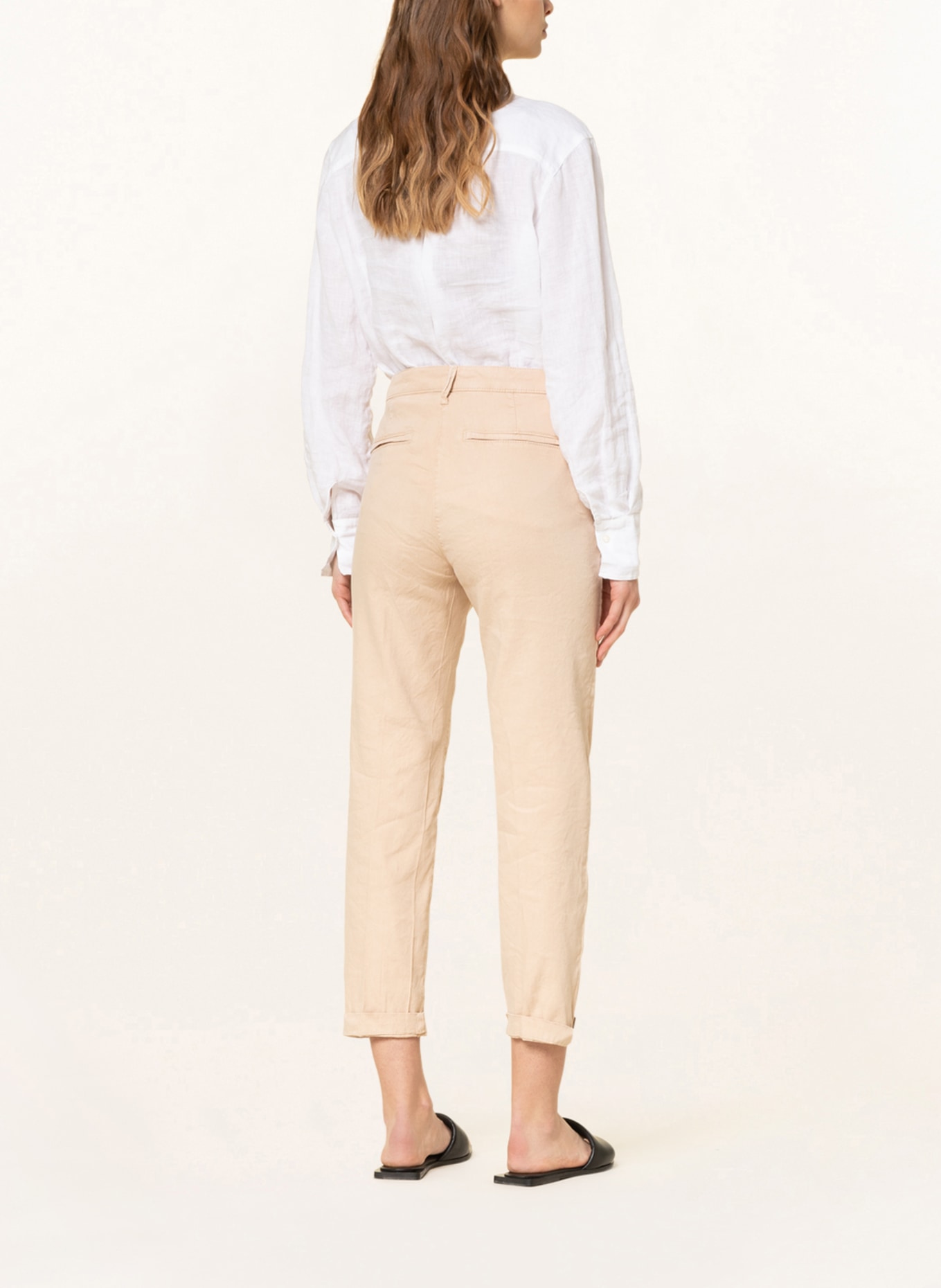 MAC Chinos with linen , Color: CAMEL (Image 3)