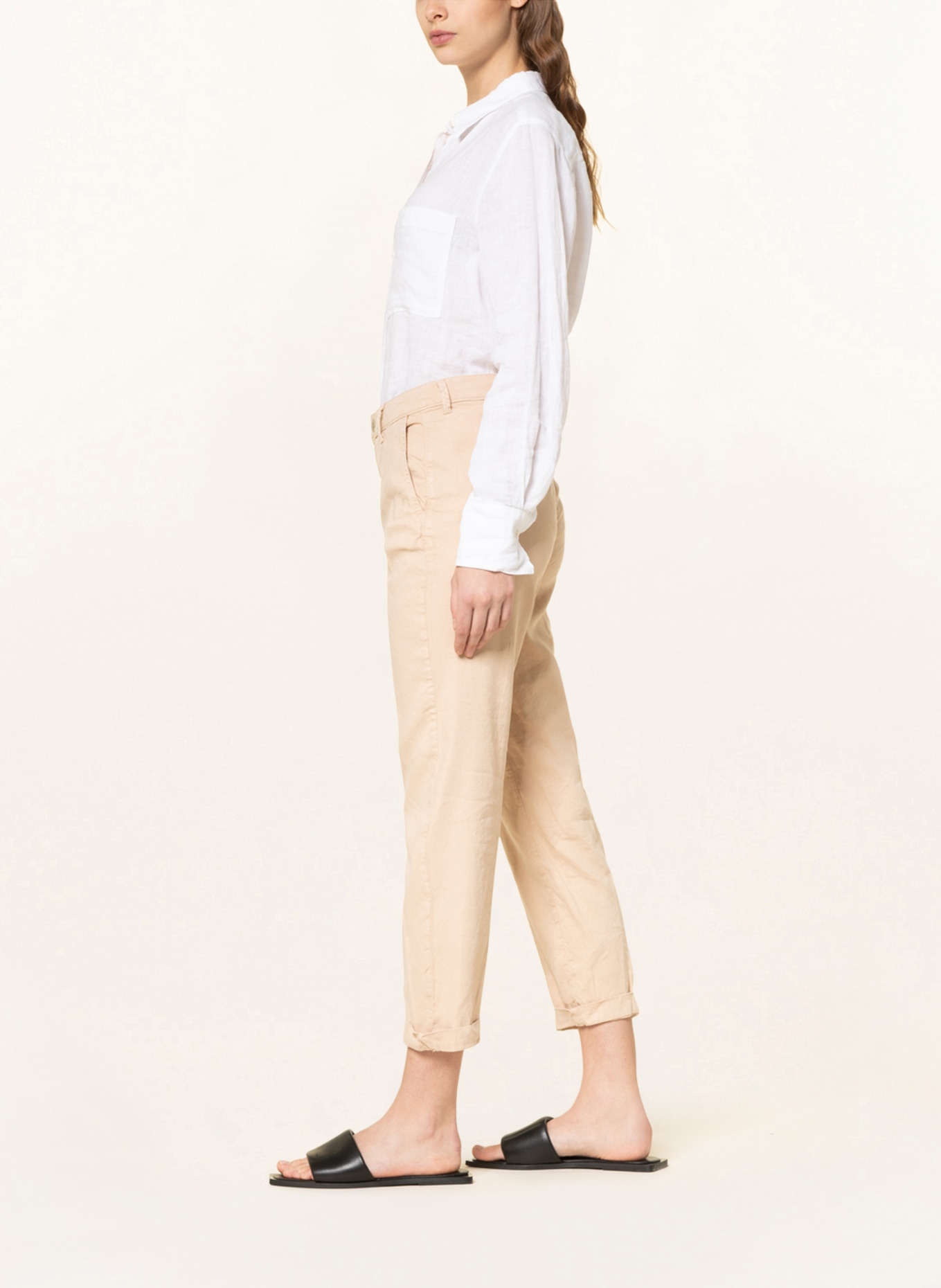 MAC Chinos with linen , Color: CAMEL (Image 4)