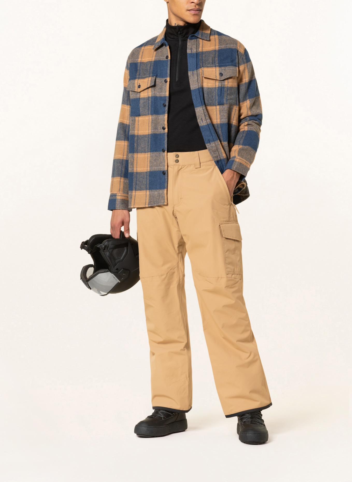QUIKSILVER Ski pants PORTER, Color: CAMEL (Image 2)