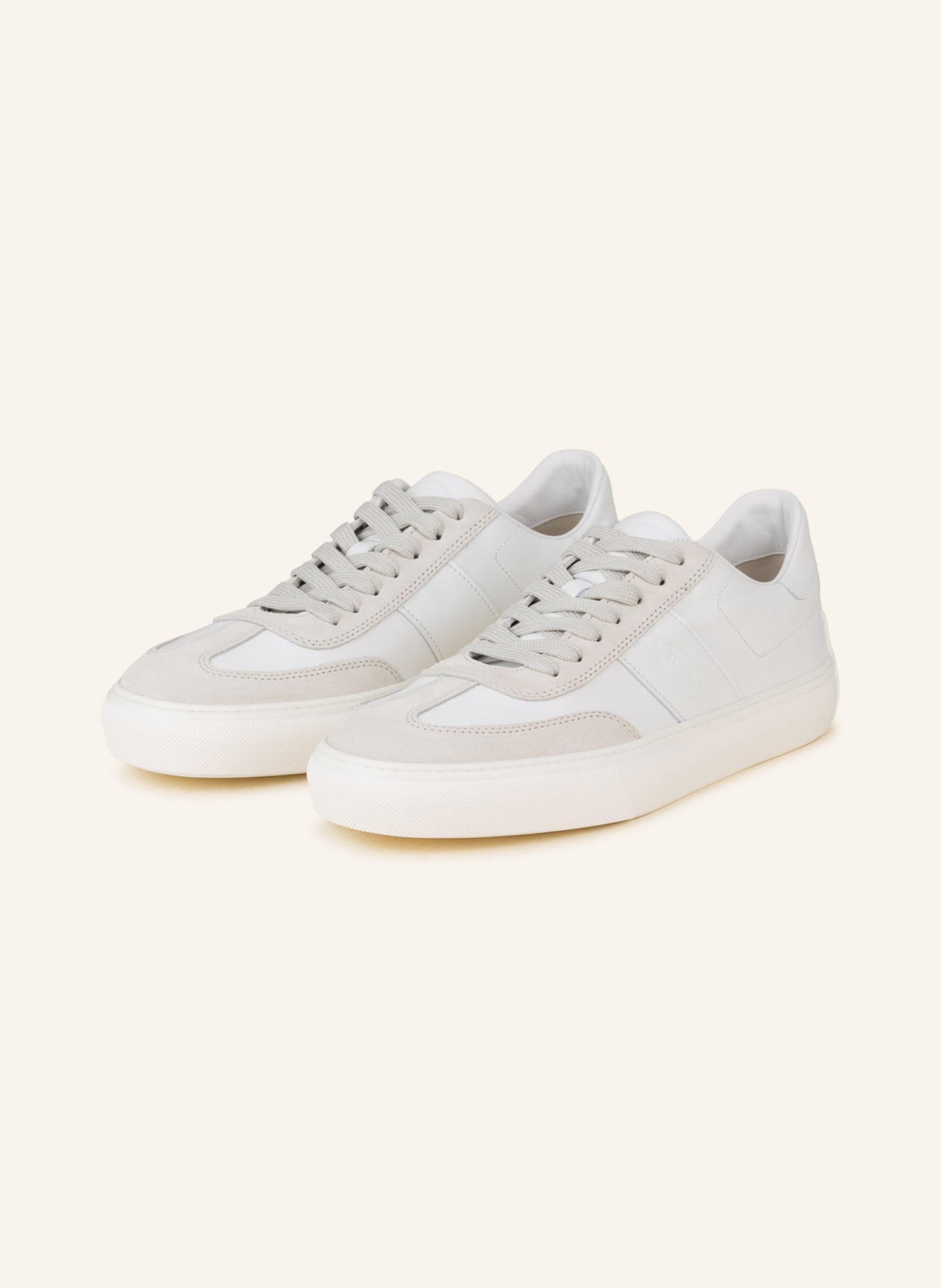 TOD'S Sneakers , Color: WHITE/ LIGHT GRAY (Image 1)