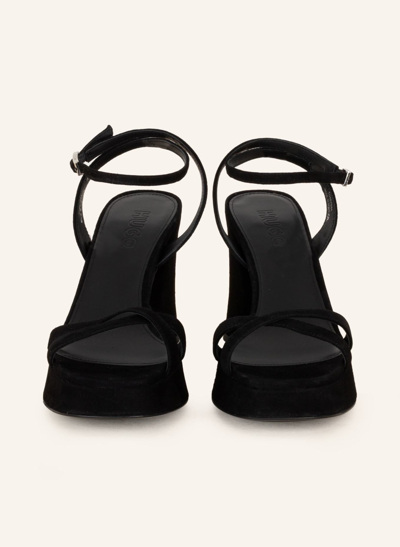 HUGO Platform sandals VICKY, Color: BLACK (Image 3)