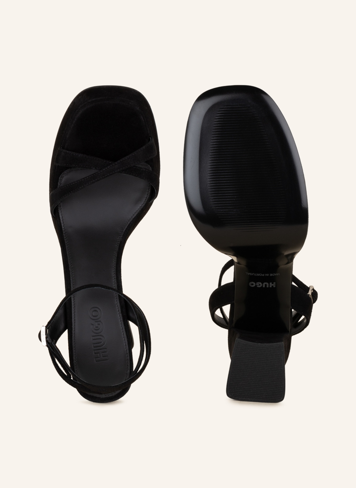 HUGO Platform sandals VICKY, Color: BLACK (Image 5)