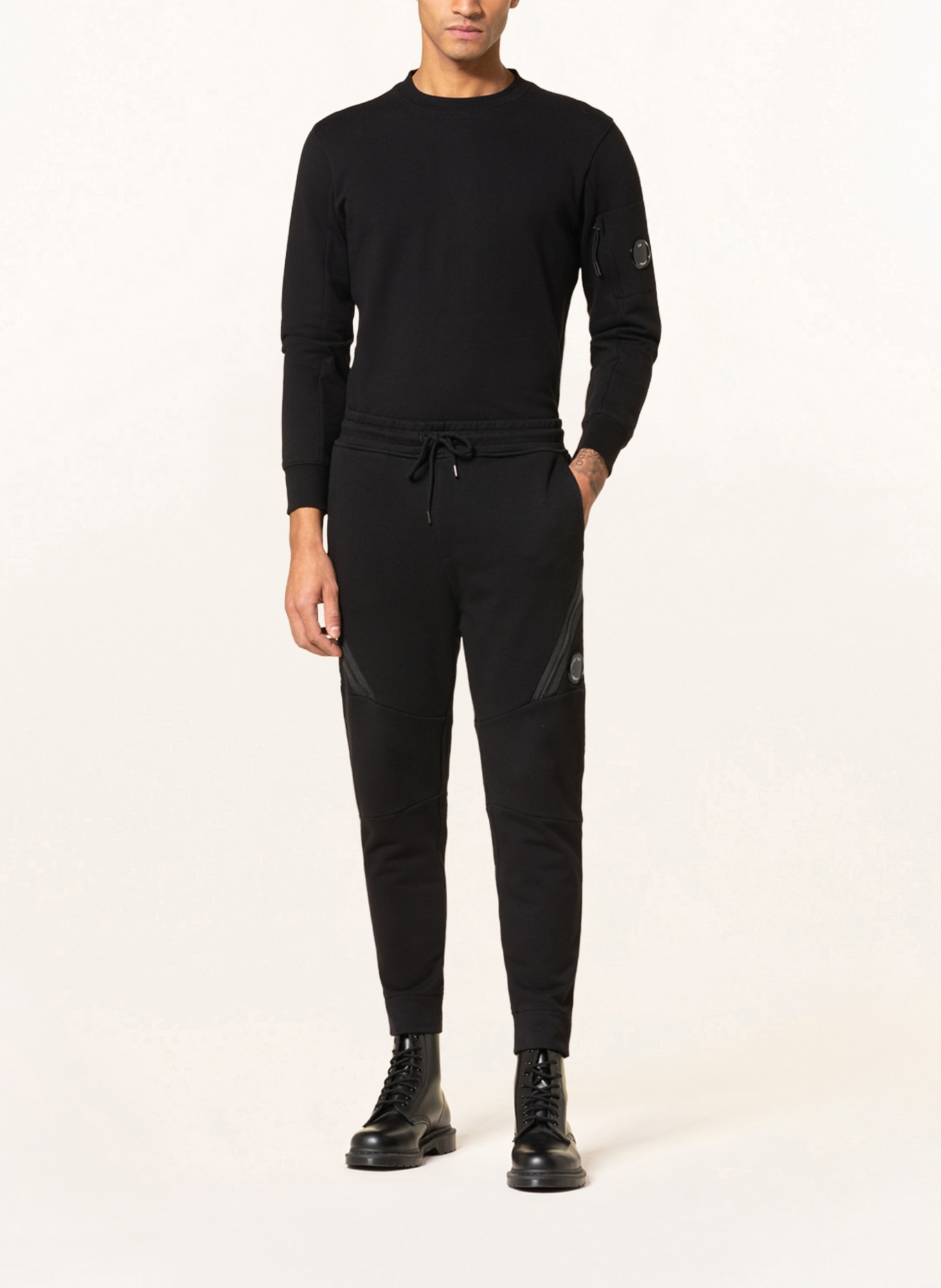 C.P. COMPANY Sweatpants, Color: BLACK (Image 2)