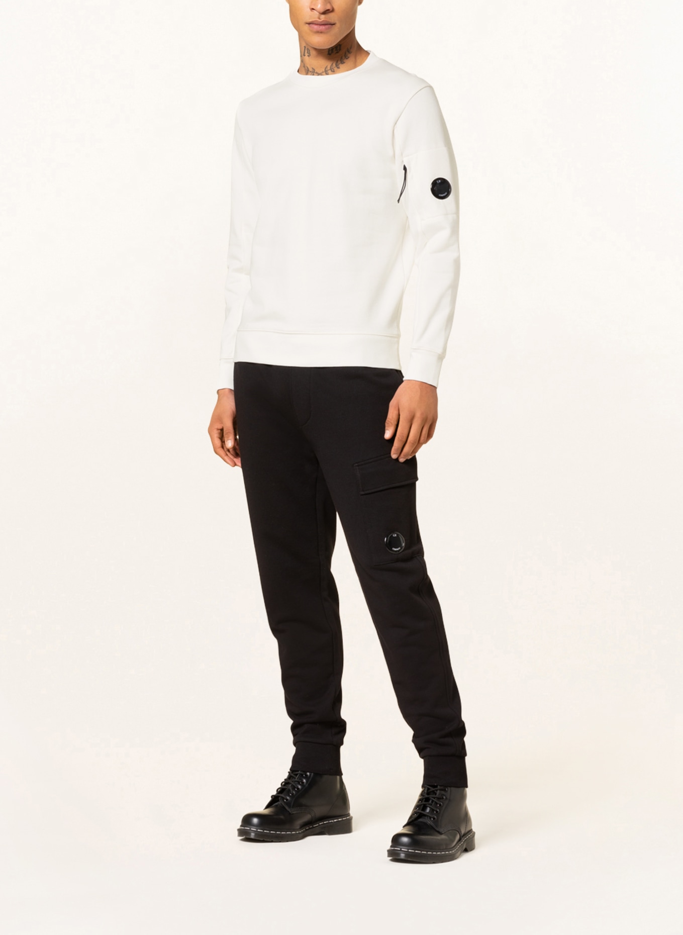 C.P. COMPANY Sweatshirt, Color: WHITE (Image 2)