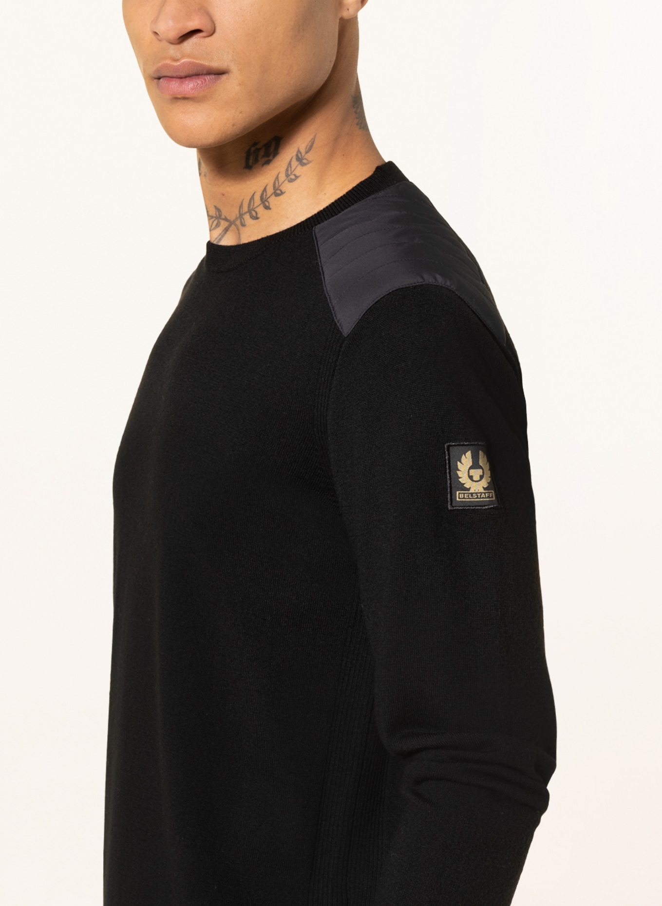 BELSTAFF Sweater KERRIGAN, Color: BLACK (Image 4)