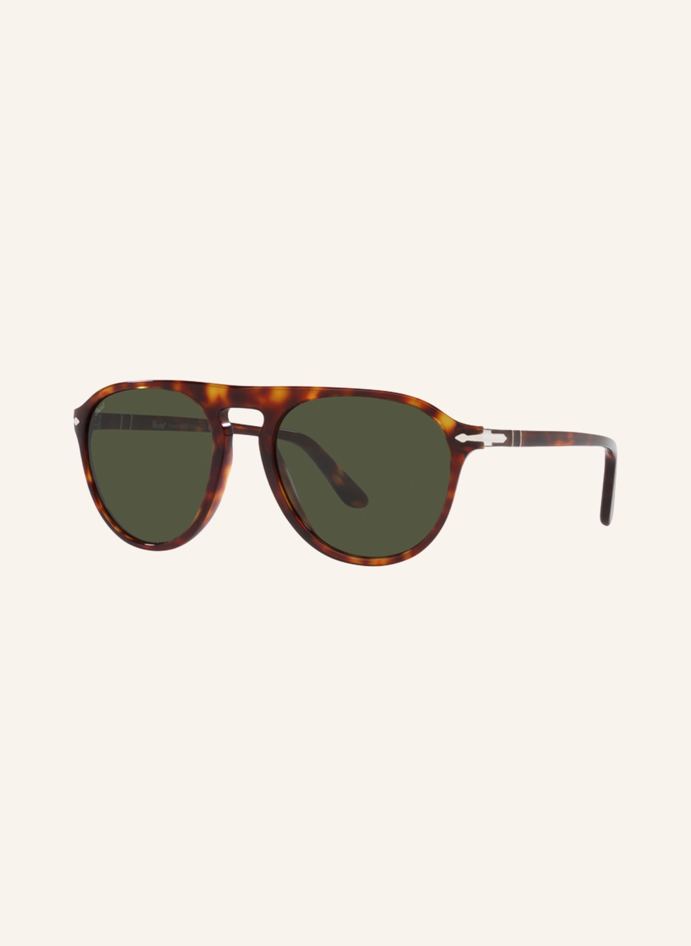 Persol Sunglasses PO3302S, Color: 24/31 - HAVANA/GREEN (Image 1)