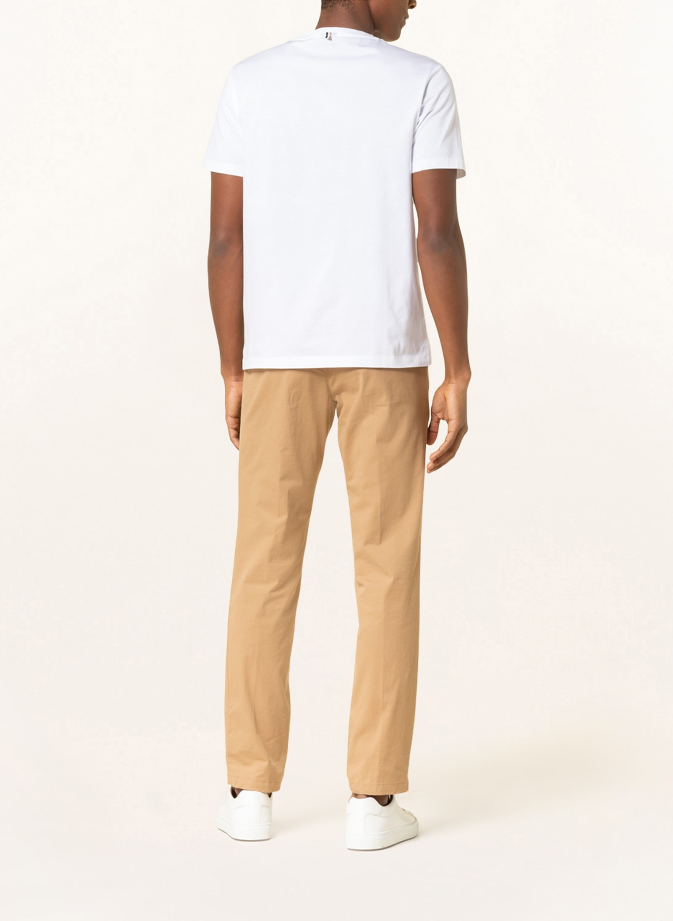 BOSS T-shirt TESSLER, Color: WHITE (Image 3)