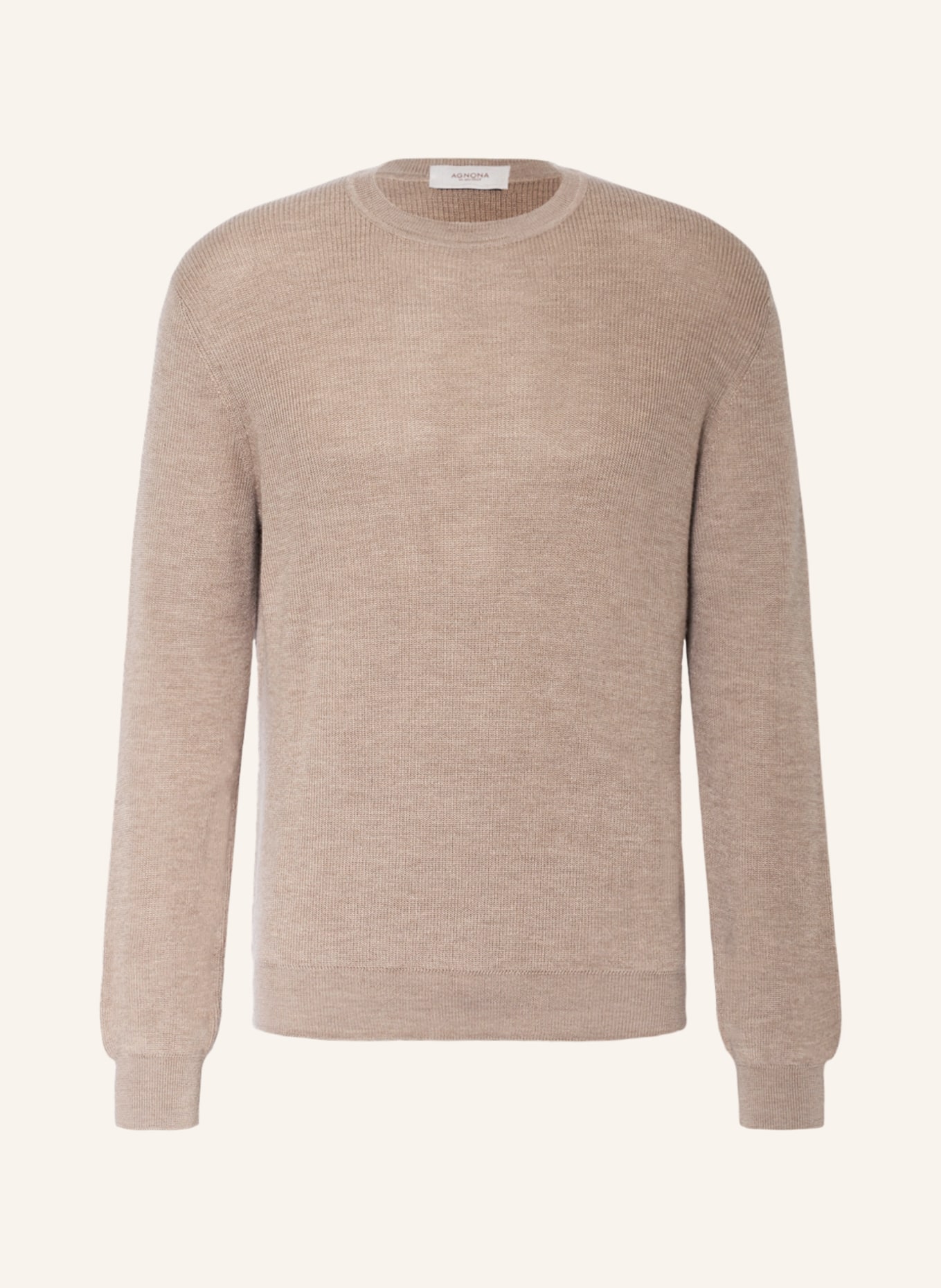AGNONA Cashmere sweater, Color: BEIGE (Image 1)