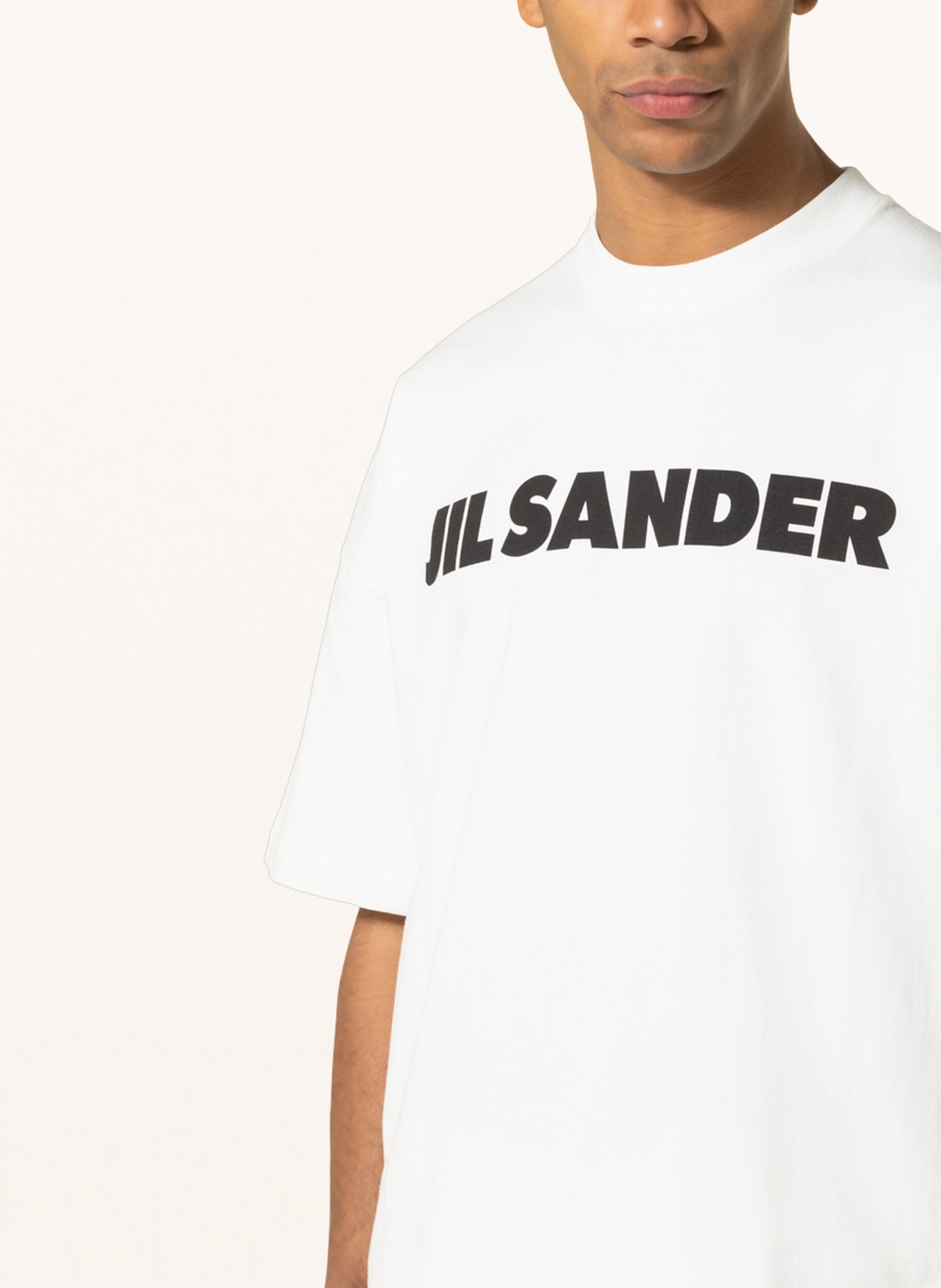 JIL SANDER Oversized tričko, Barva: REŽNÁ (Obrázek 4)