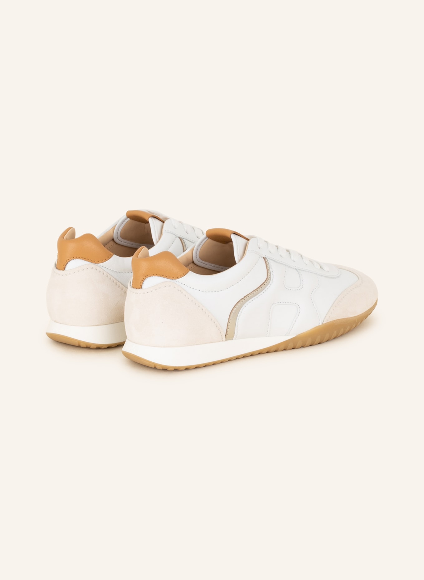HOGAN Sneakers OLYMPIA-Z, Color: WHITE/ BEIGE (Image 2)