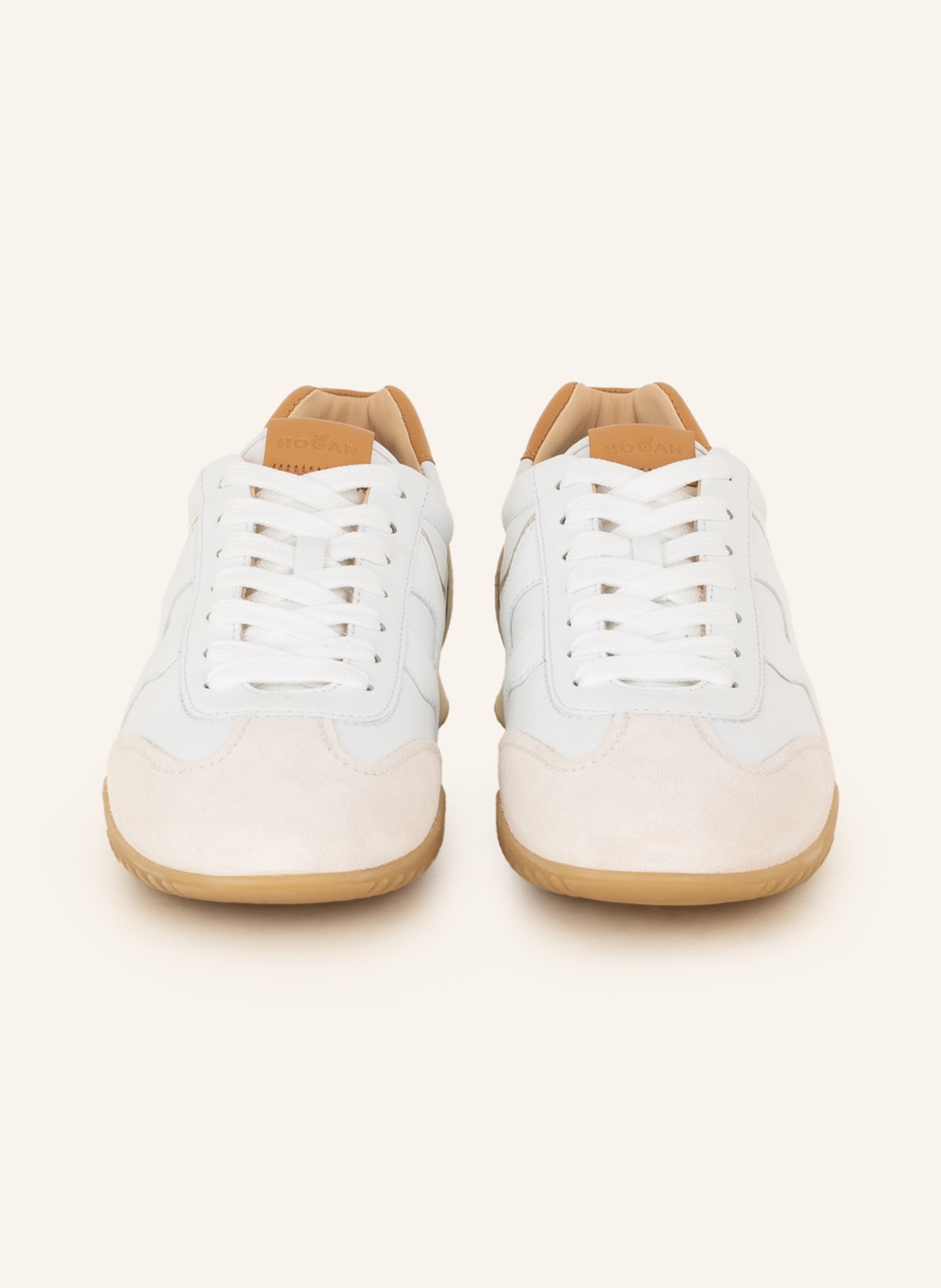 HOGAN Sneakers OLYMPIA-Z, Color: WHITE/ BEIGE (Image 3)
