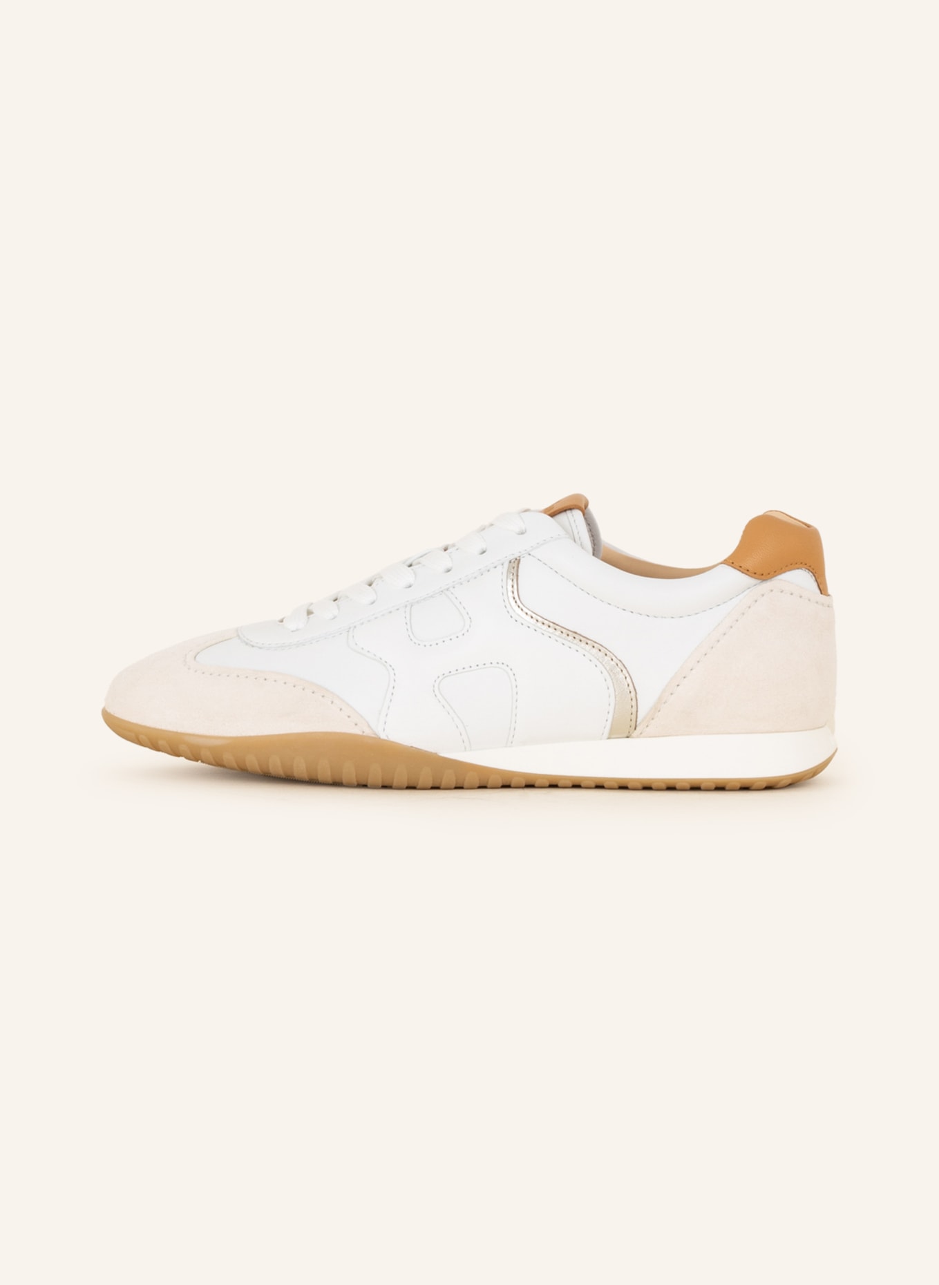 HOGAN Sneakers OLYMPIA-Z, Color: WHITE/ BEIGE (Image 4)