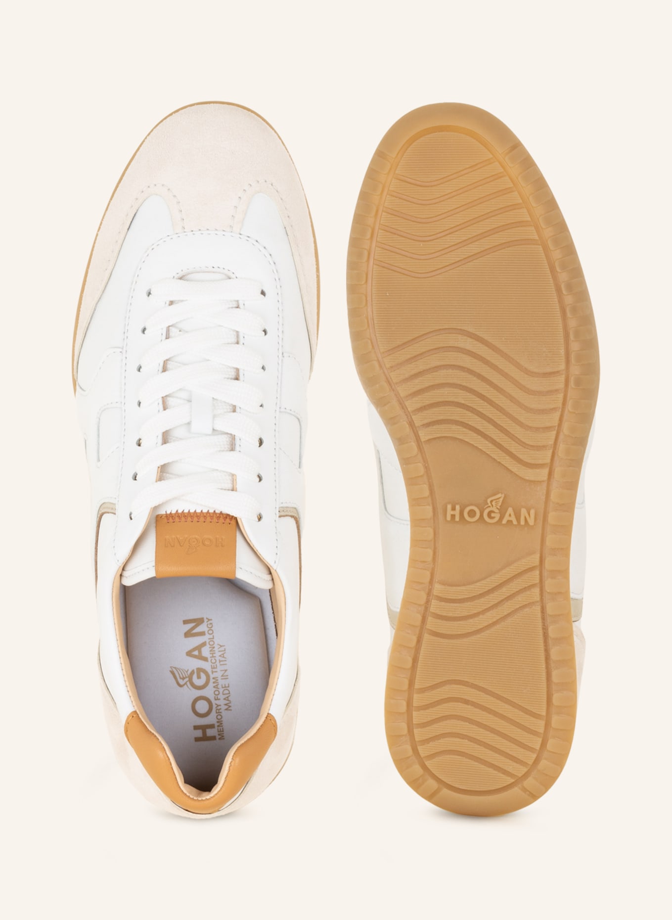 HOGAN Sneaker OLYMPIA-Z, Farbe: WEISS/ BEIGE (Bild 5)