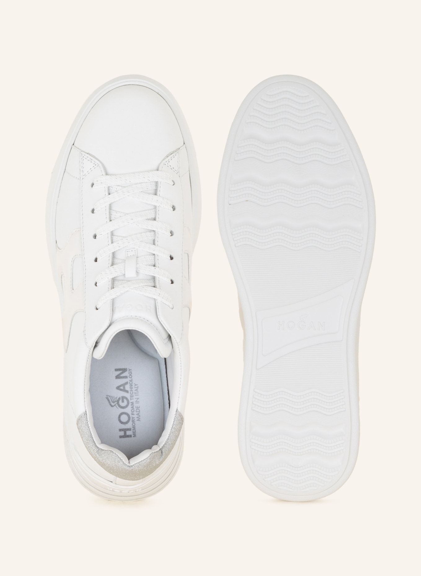 HOGAN Sneakers REBEL H564, Color: WHITE (Image 5)