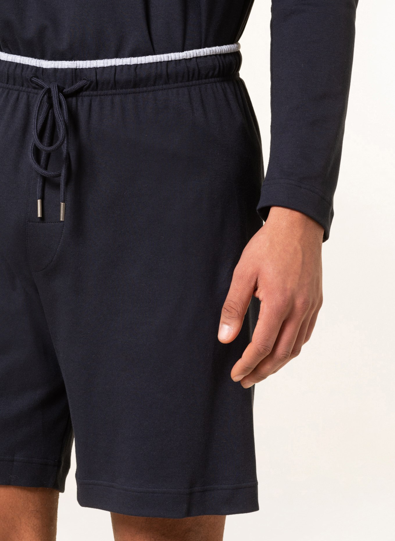 mey Pajama shorts N8TEX 2.0, Color: DARK BLUE (Image 5)