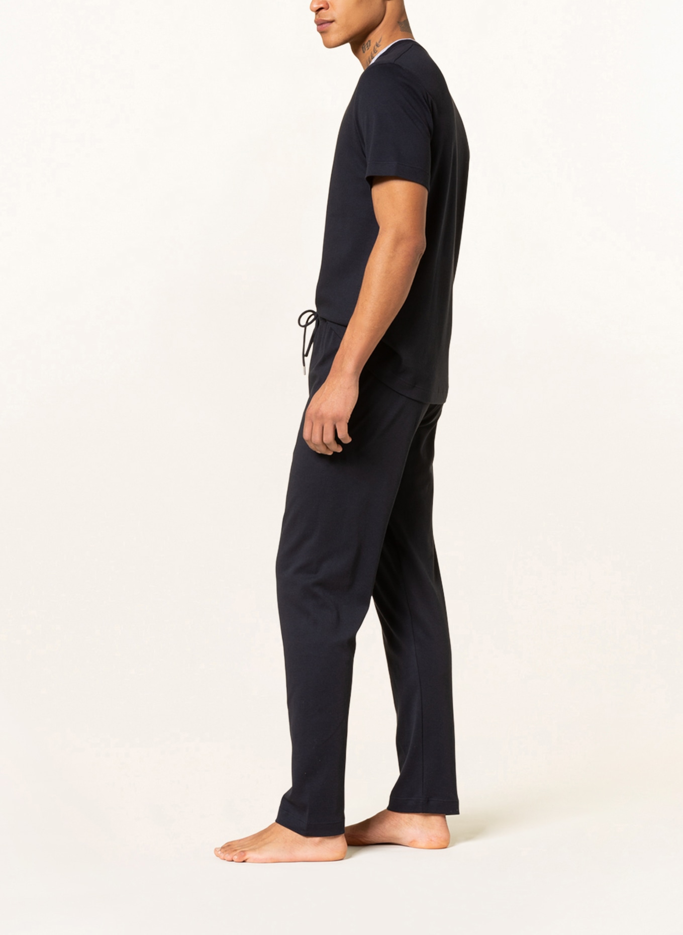 mey Spodnie od piżamy N8TEX 2.0, Kolor: GRANATOWY (Obrazek 4)