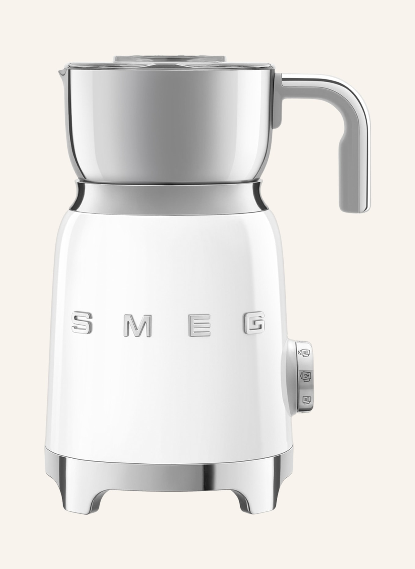 SMEG Elektrischer Milchaufschäumer MFF11, Farbe: WEISS (Bild 1)