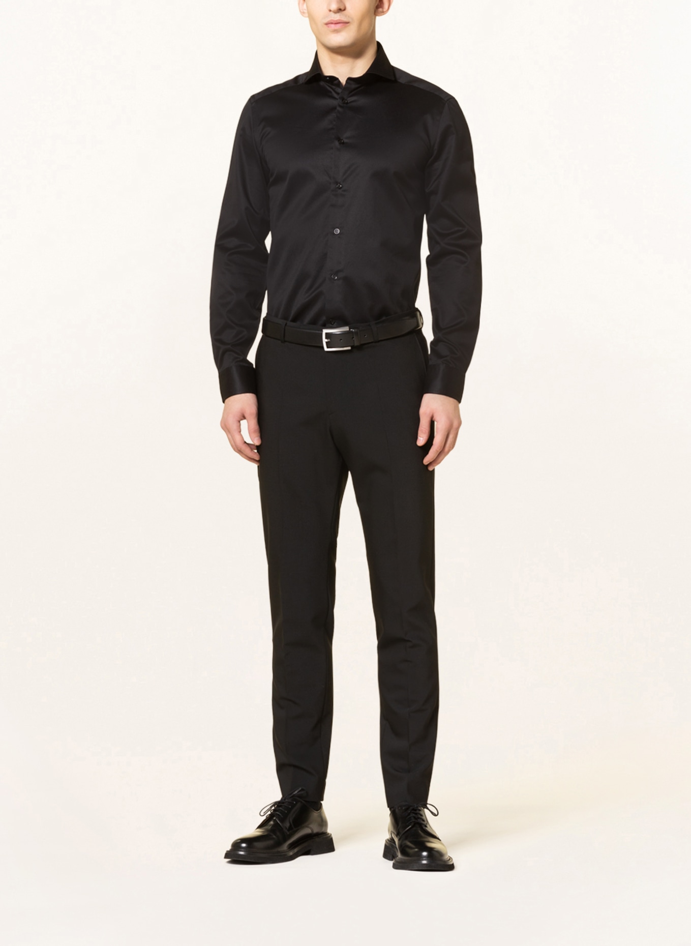 REISS Hemd STORM Slim Fit: SCHWARZ
