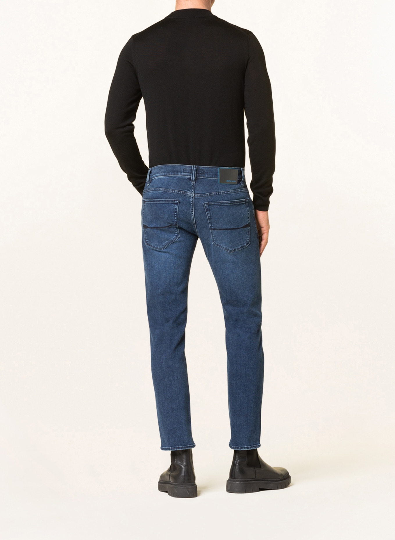 pierre cardin Jeans ANTIBES slim fit , Color: 6812 dark blue used (Image 3)