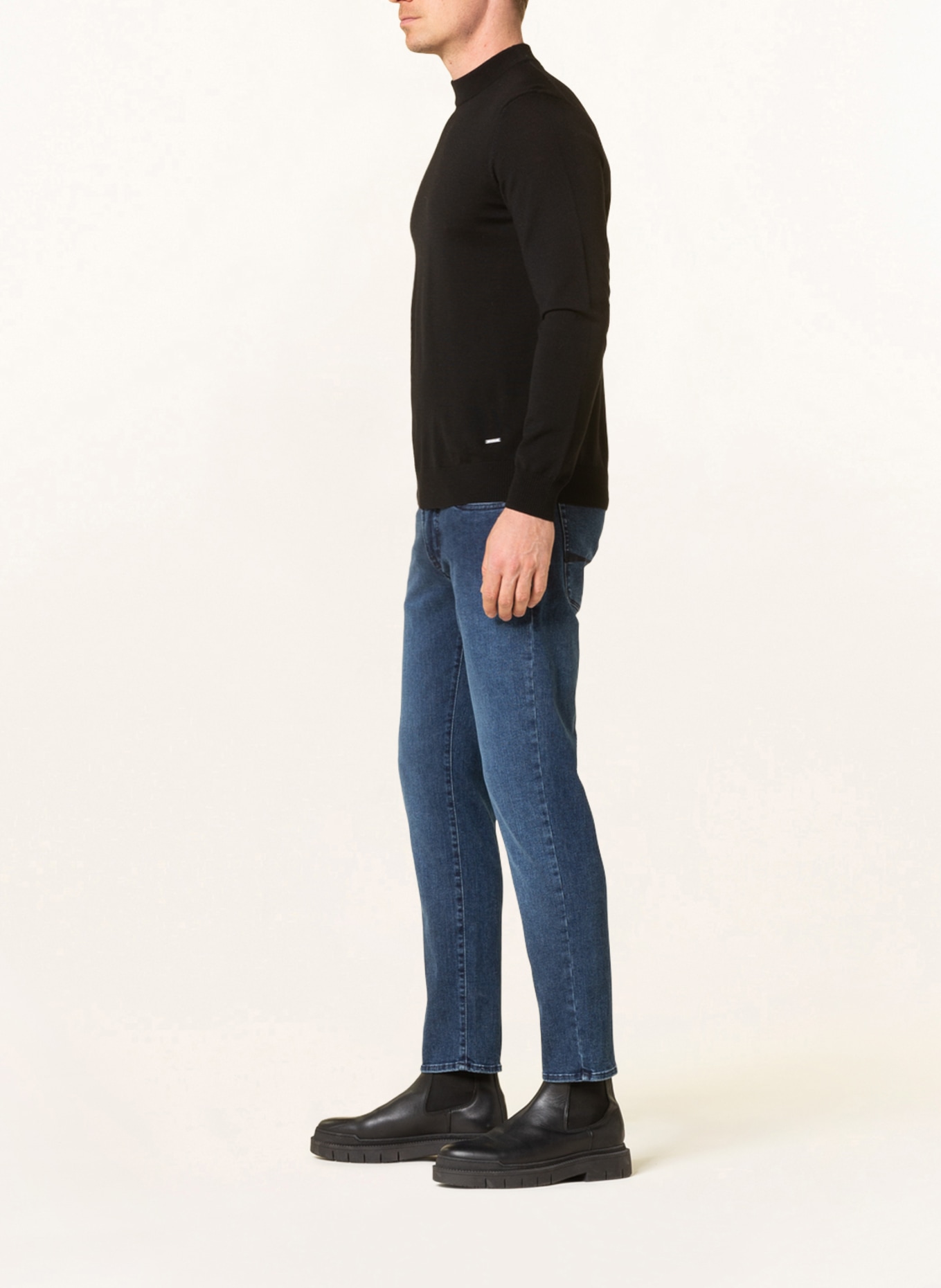 pierre cardin Jeans ANTIBES slim fit , Color: 6812 dark blue used (Image 4)