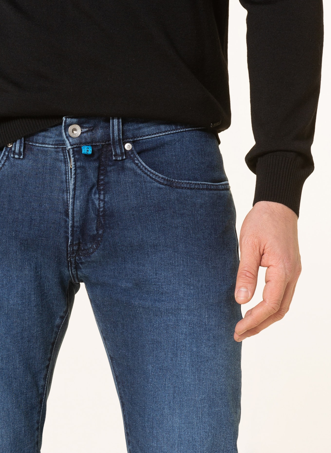 pierre cardin Jeans ANTIBES slim fit , Color: 6812 dark blue used (Image 5)