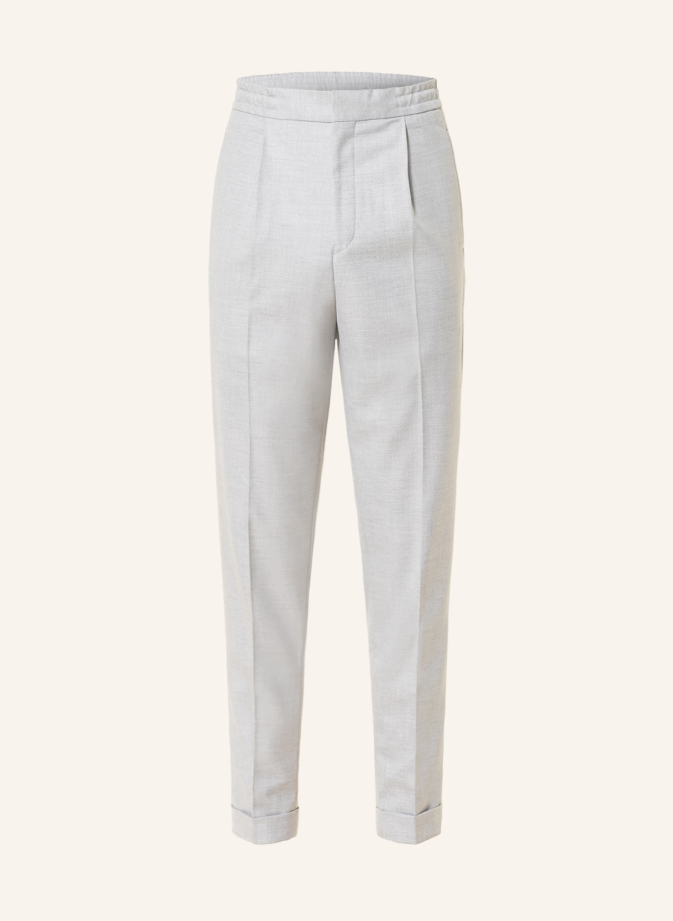 Reiss Odell - Cream Wide Leg Pull On Trousers in White | Lyst UK