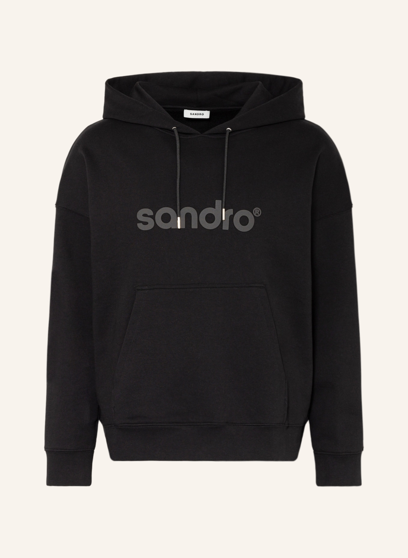 SANDRO Oversized-Hoodie , Farbe: SCHWARZ(Bild null)