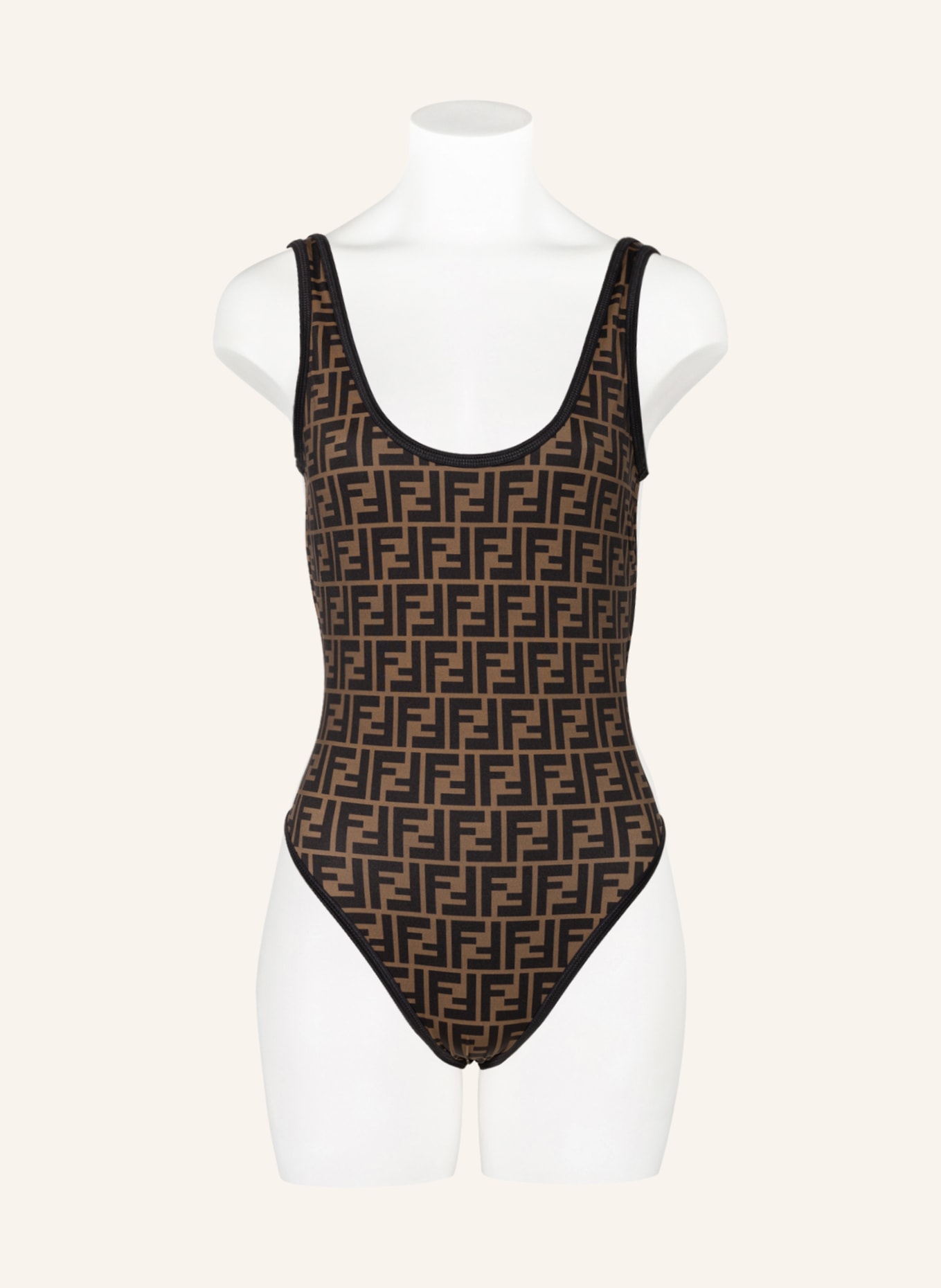 FENDI Swimsuit , Color: BLACK/ BROWN (Image 2)