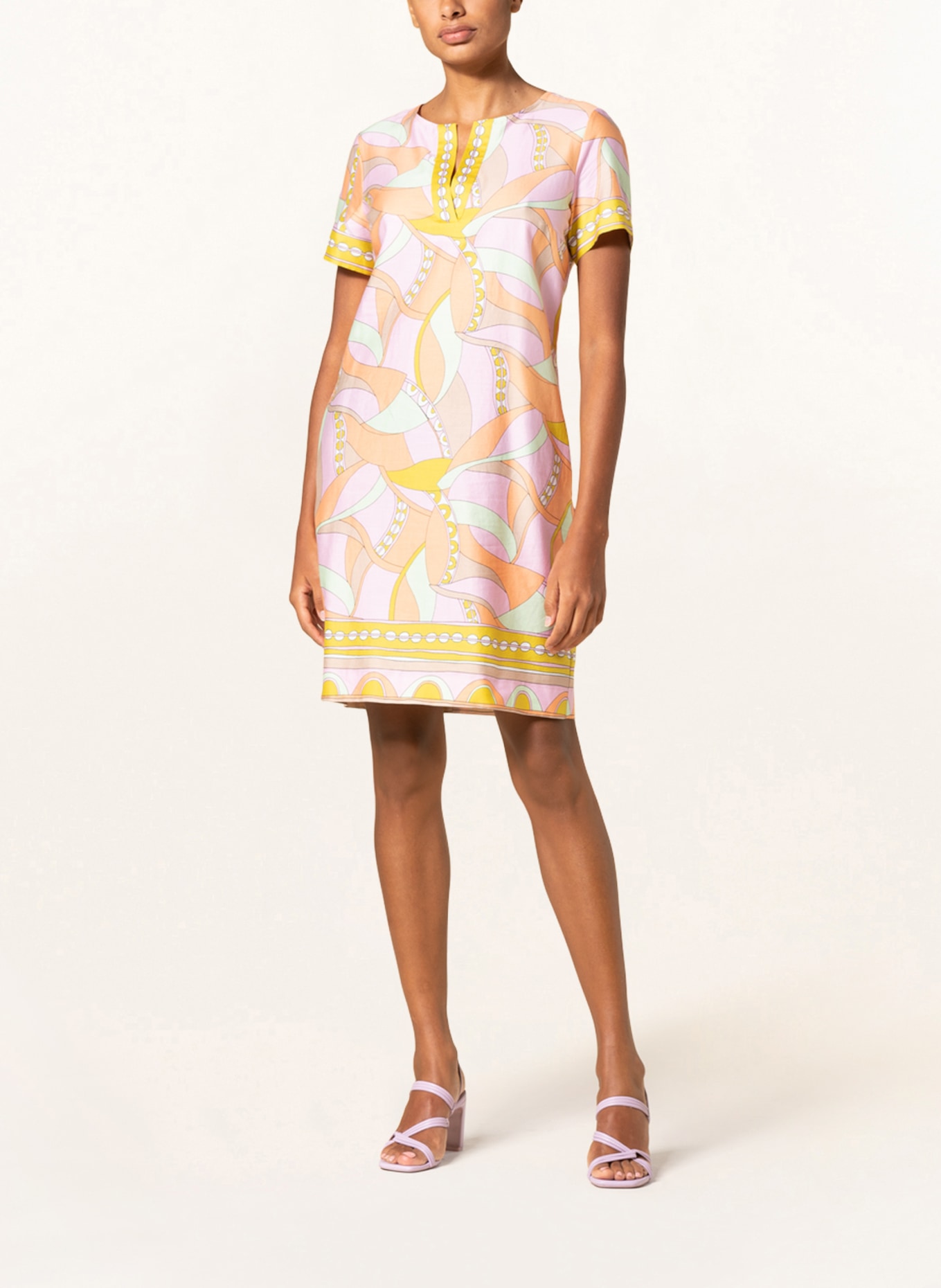 CINQUE Kleid CIESTLAR, Farbe: ROSA/ ORANGE/ BEIGE (Bild 2)
