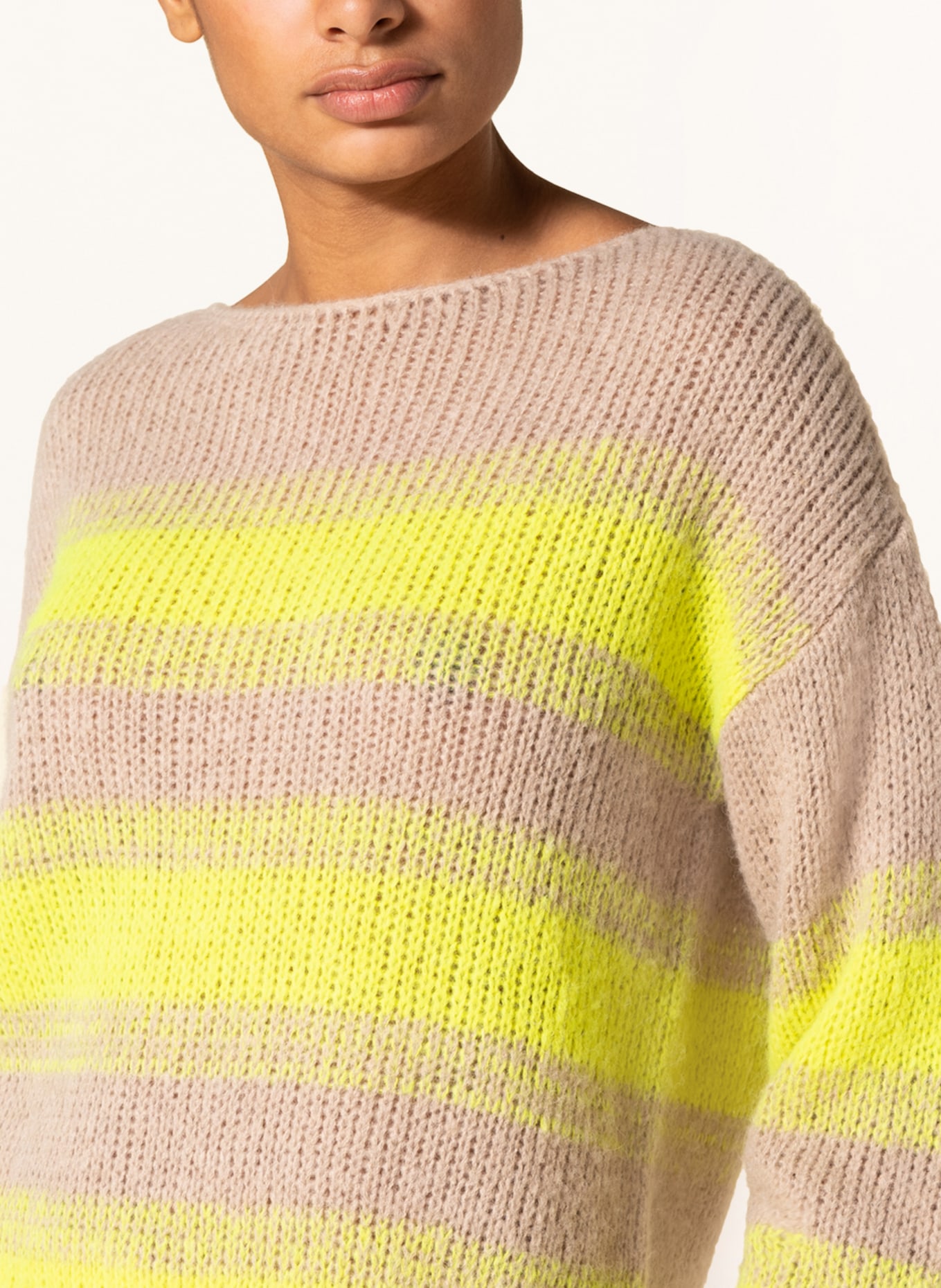 CINQUE Sweater CIRINGI, Color: BEIGE/ YELLOW (Image 4)