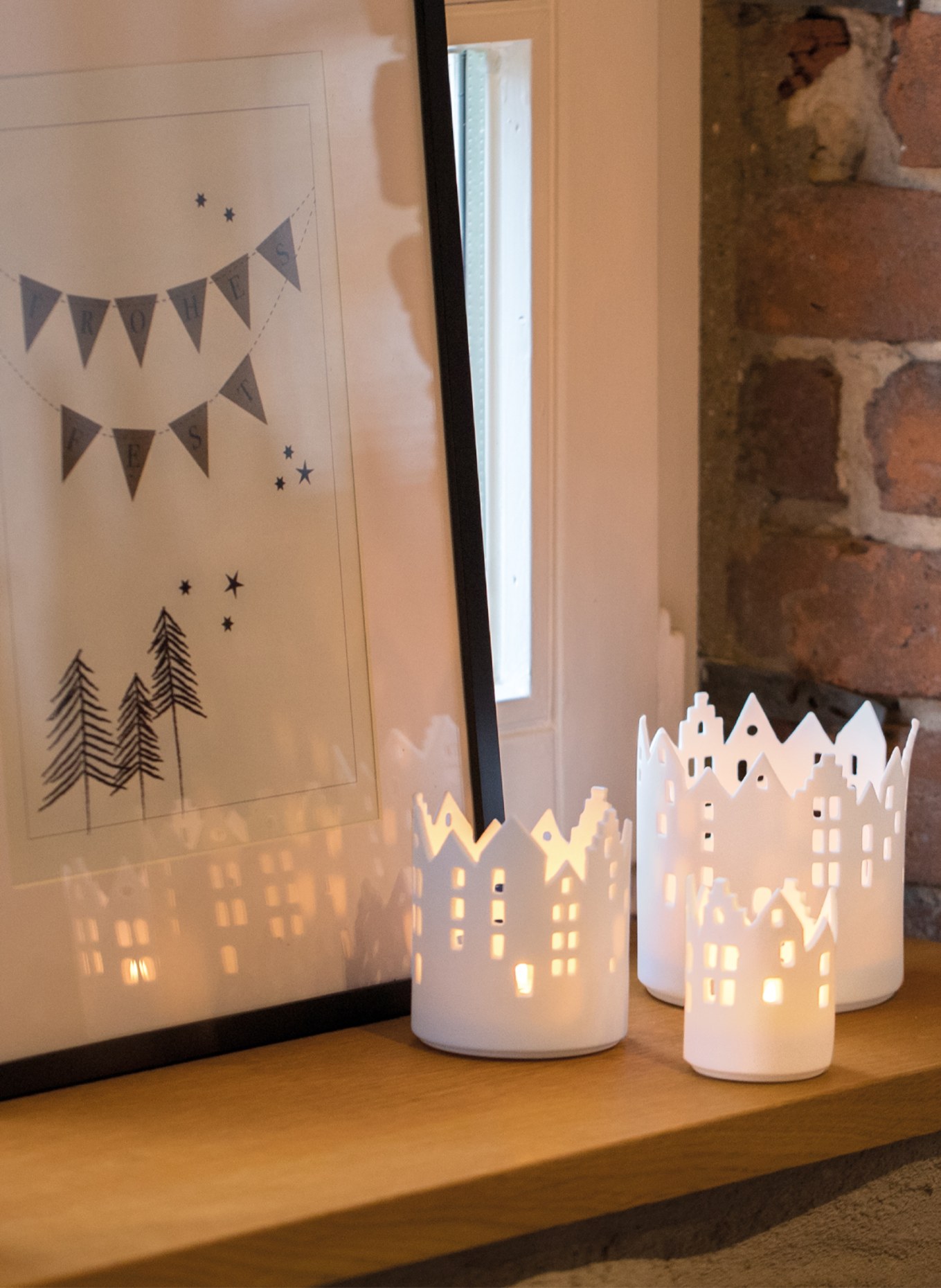 RÄDER Laterne MARKTPLATZ: WEISS