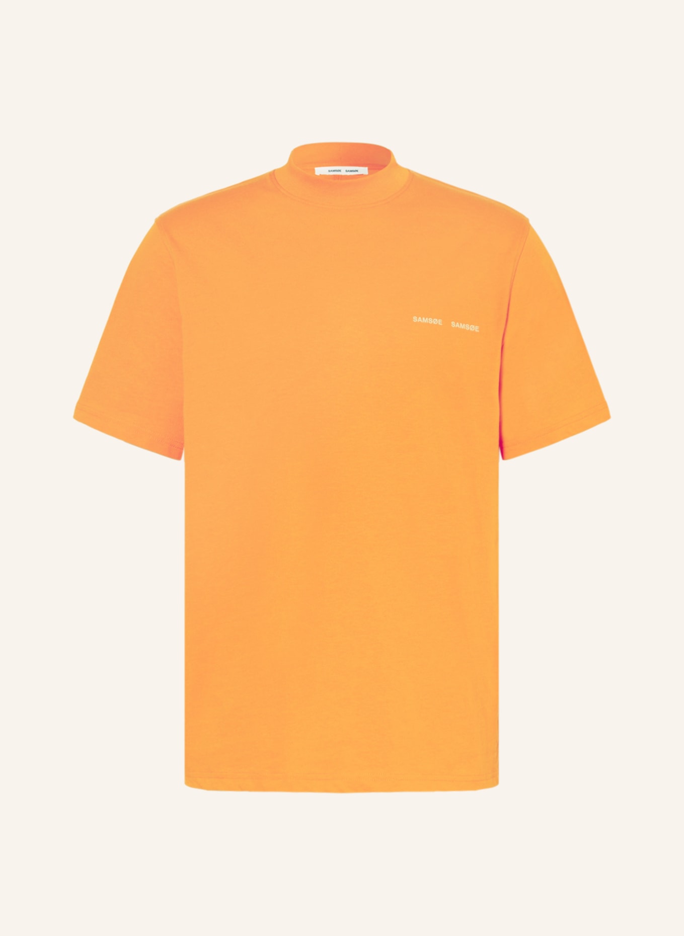 SAMSØE  SAMSØE T-shirt NORSBRO, Kolor: POMARAŃCZOWY (Obrazek 1)