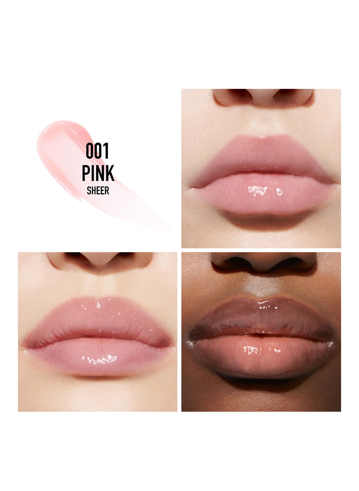 DIOR DIOR ADDICT LIP MAXIMIZER: 001 PINK