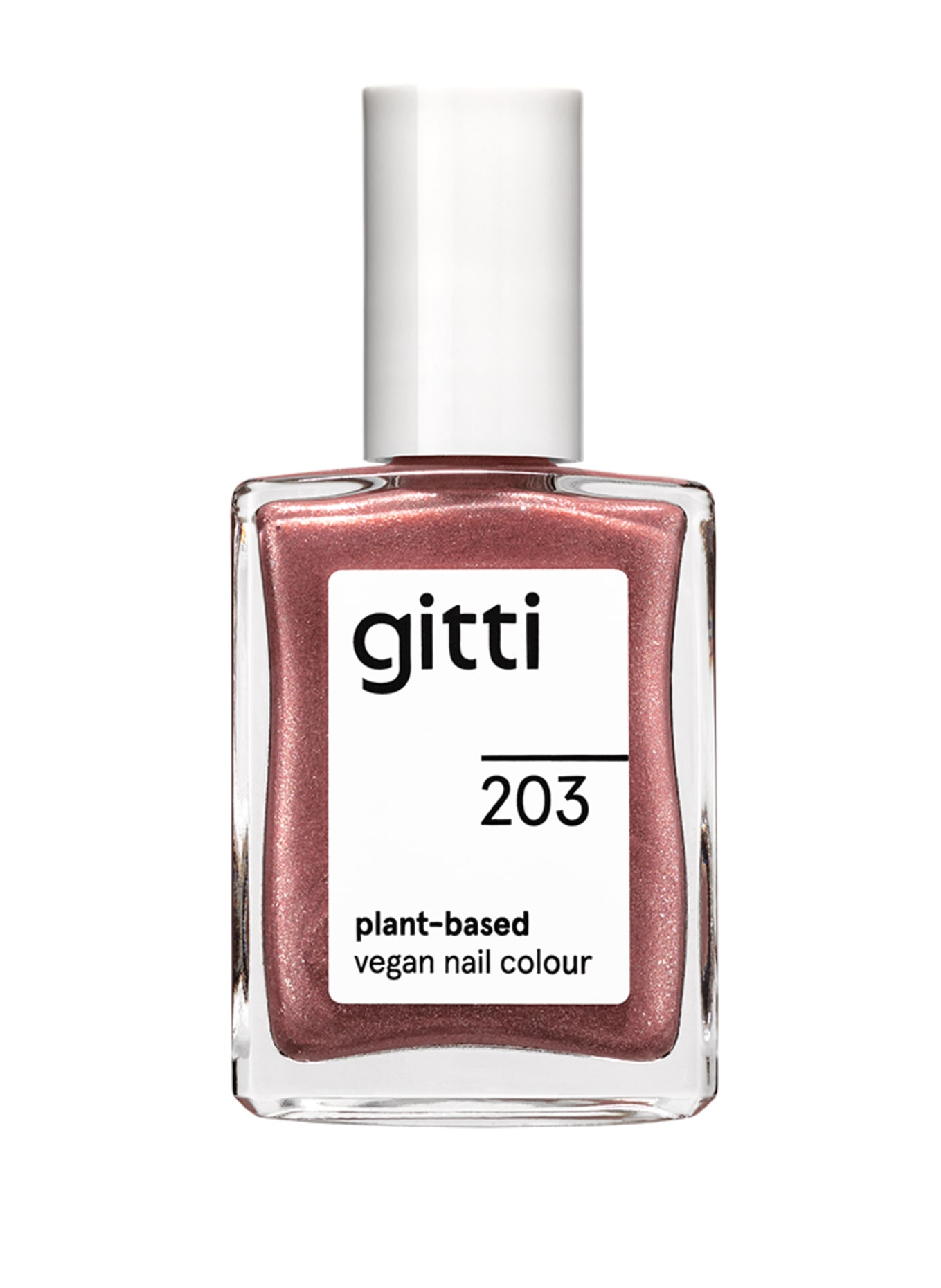gitti PLANT-BASED VEGAN NAIL COLOUR: 203 COPPER