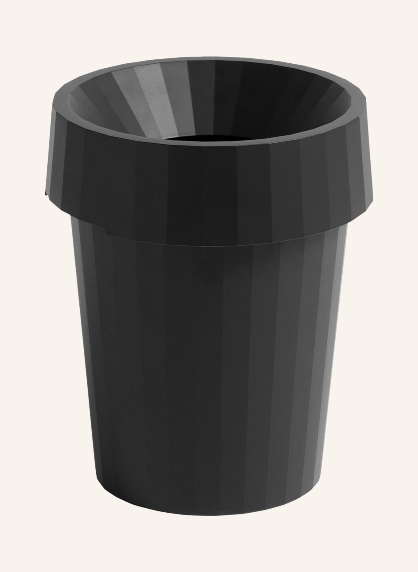 HAY Waste basket SHADE, Color: BLACK (Image 1)
