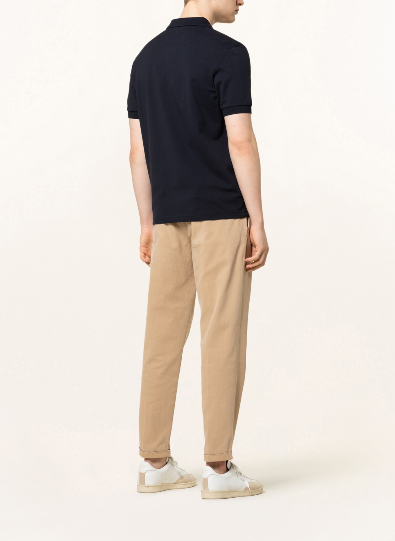 FRED PERRY Piqué polo shirt M6000 slim fit, Color: DARK BLUE (Image 4)