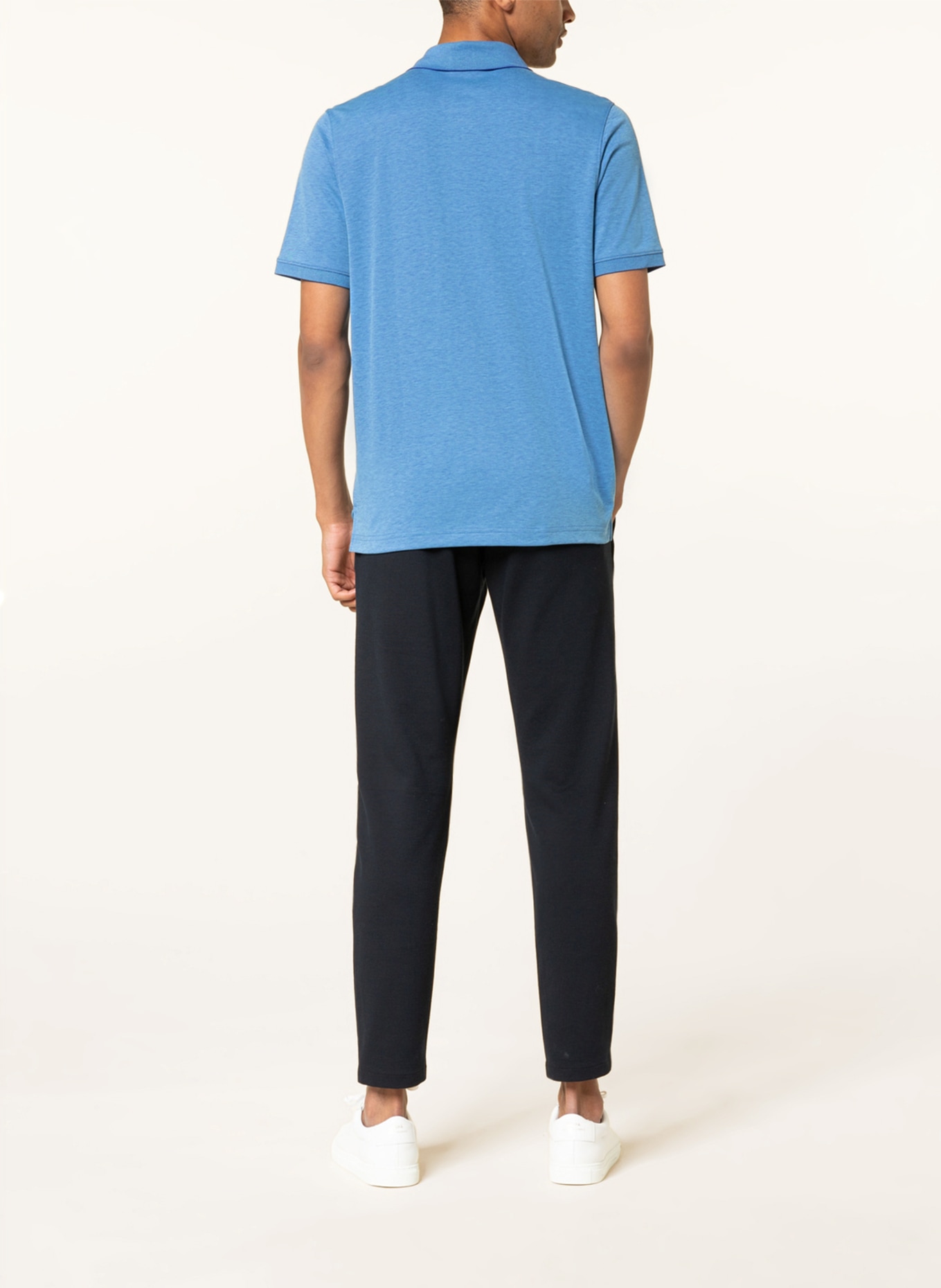 RAGMAN Piqué polo shirt , Color: LIGHT BLUE (Image 3)