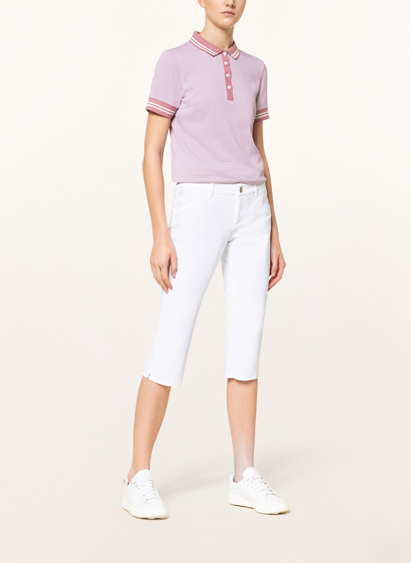 ALBERTO 3/4-golf trousers MONA 3XDRY®, Color: WHITE (Image 2)