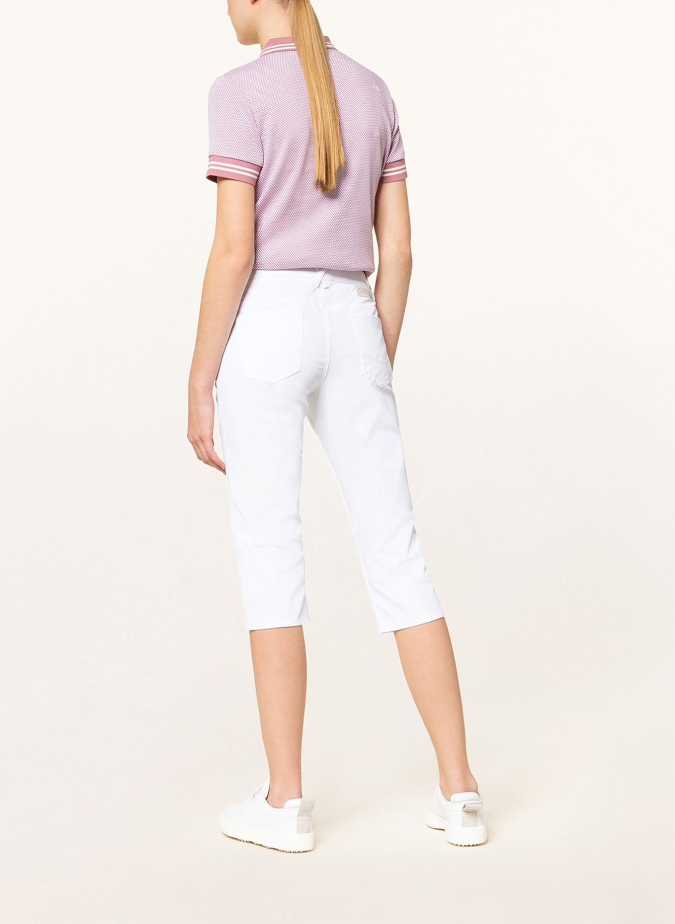 ALBERTO 3/4-golf trousers MONA 3XDRY®, Color: WHITE (Image 3)