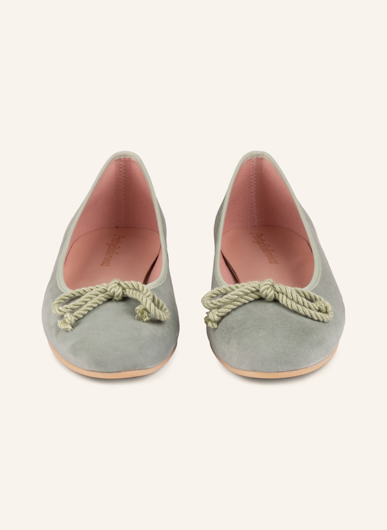 Pretty Ballerinas Baleriny ROSARIO: JASNOZIELONY