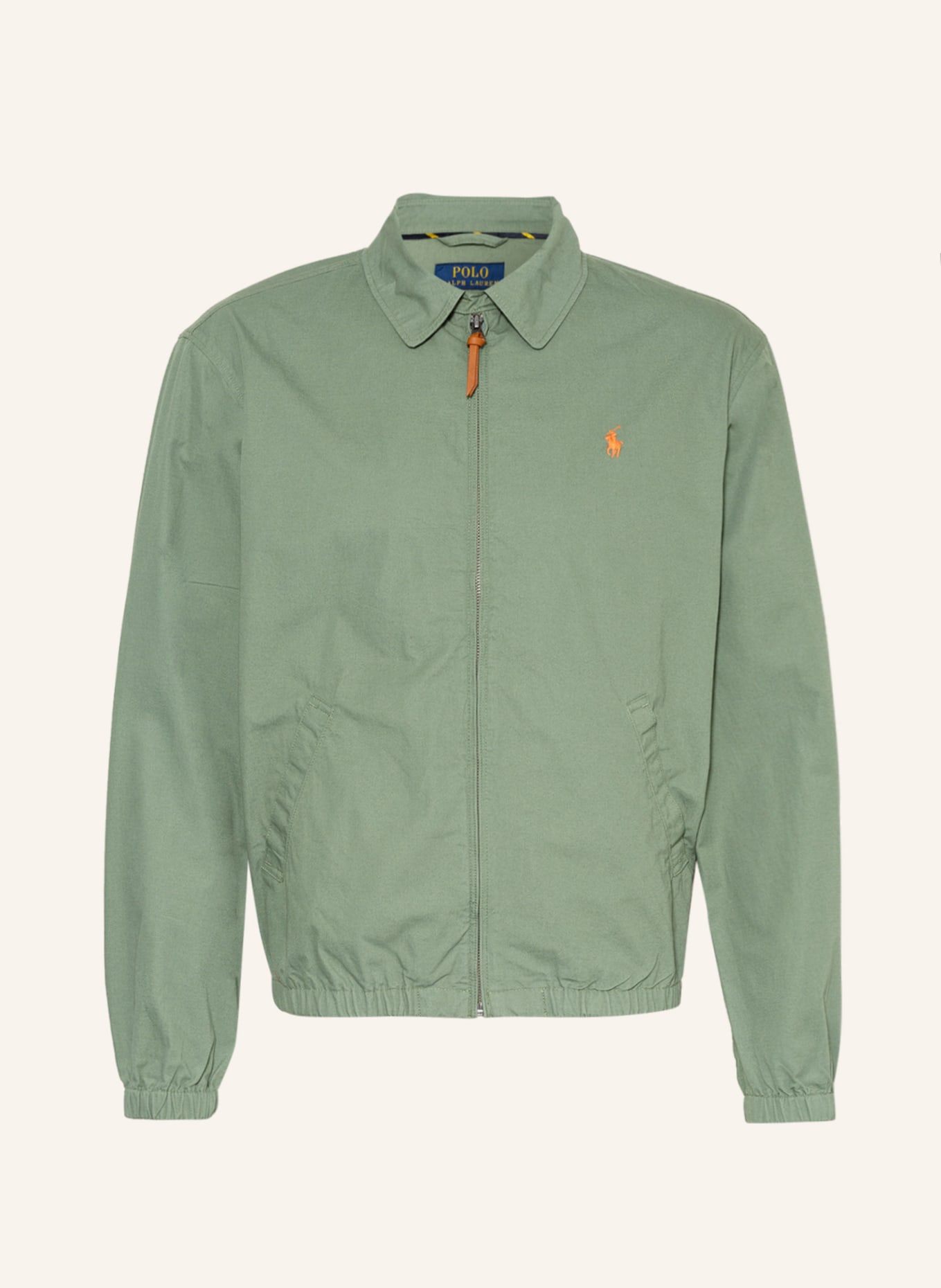 POLO RALPH LAUREN Bomber jacket BAYPORT, Color: GREEN (Image 1)