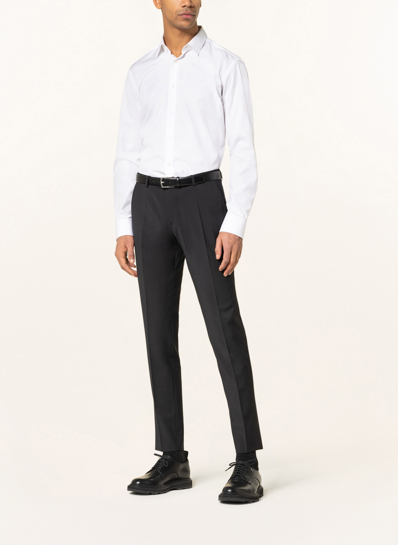 CG - CLUB of GENTS Suit trousers IKE super slim fit , Color: BLACK (Image 3)