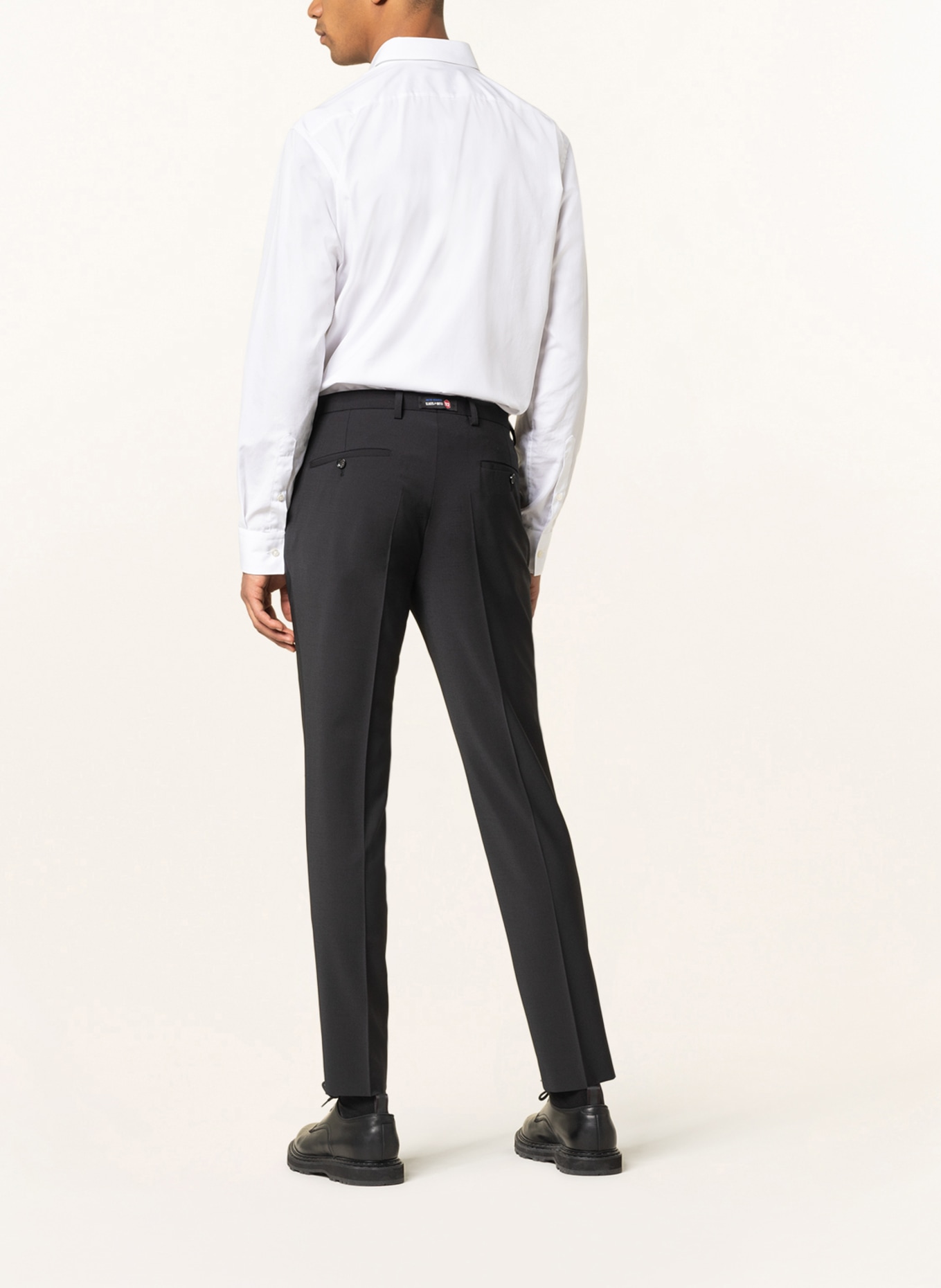 CG - CLUB of GENTS Suit trousers IKE super slim fit , Color: BLACK (Image 4)