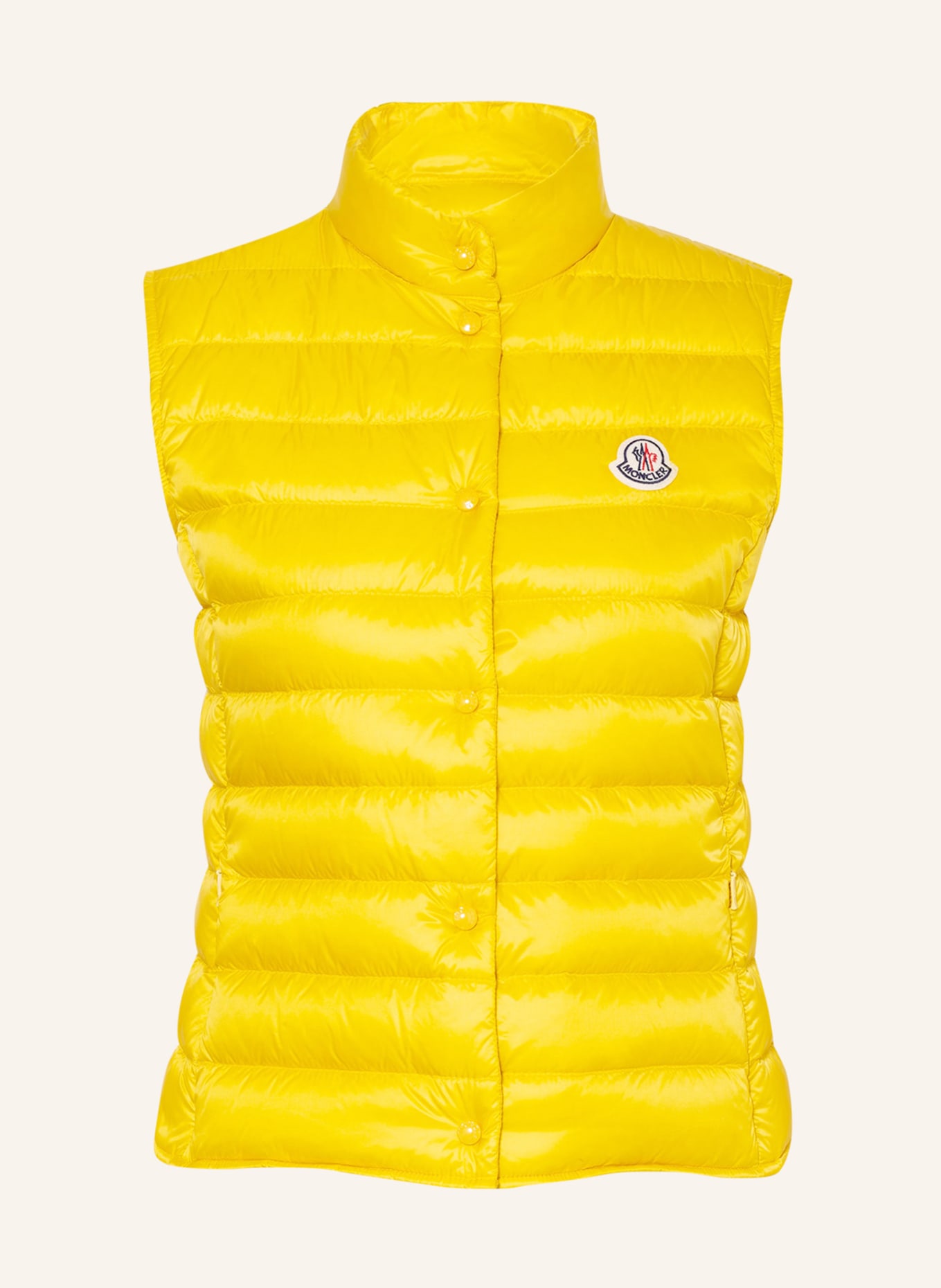 MONCLER Down vest LIANE, Color: DARK YELLOW (Image 1)