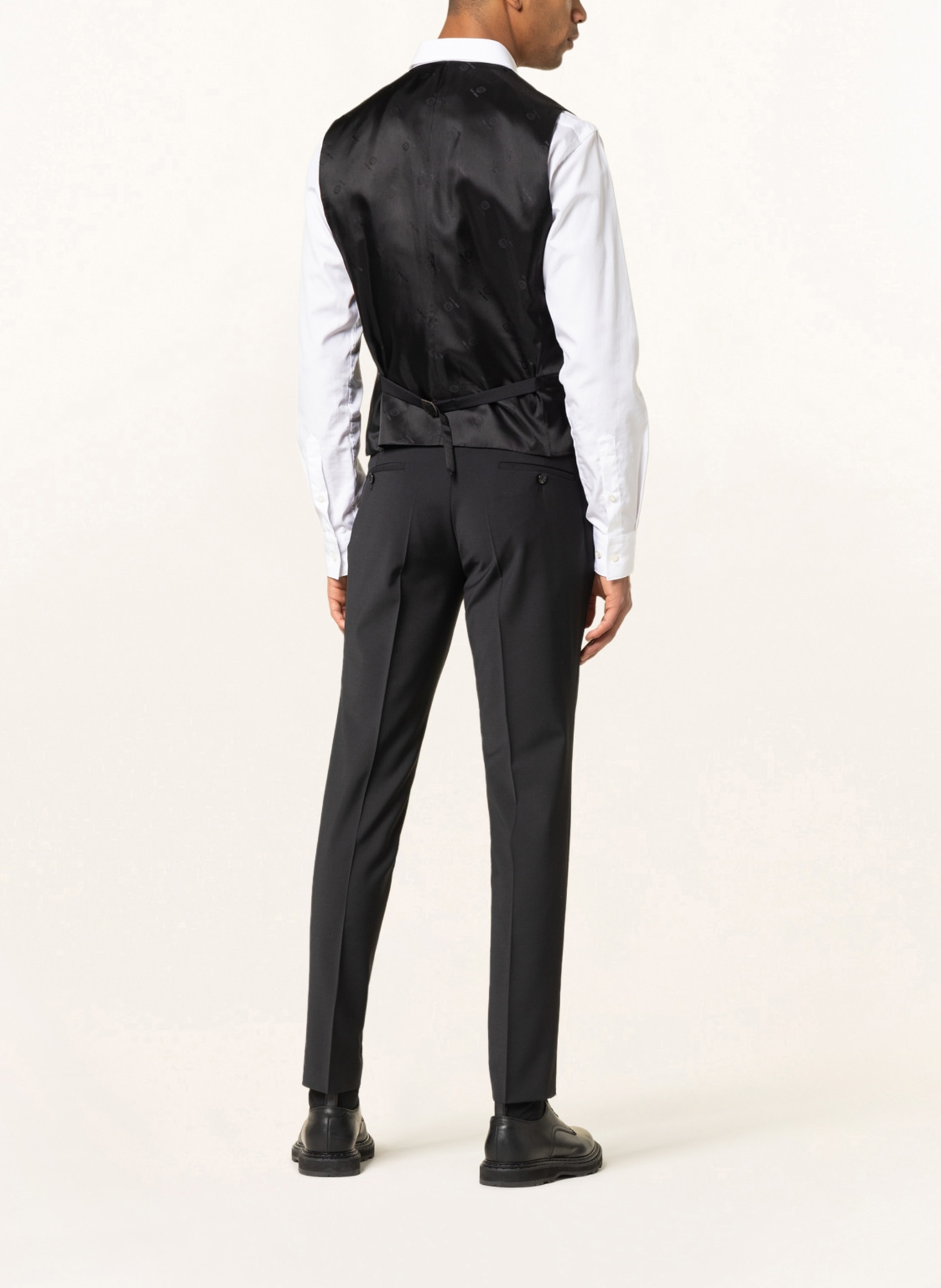 CG - CLUB of GENTS Suit pants IVY slim fit, Color: 90 SCHWARZ (Image 4)