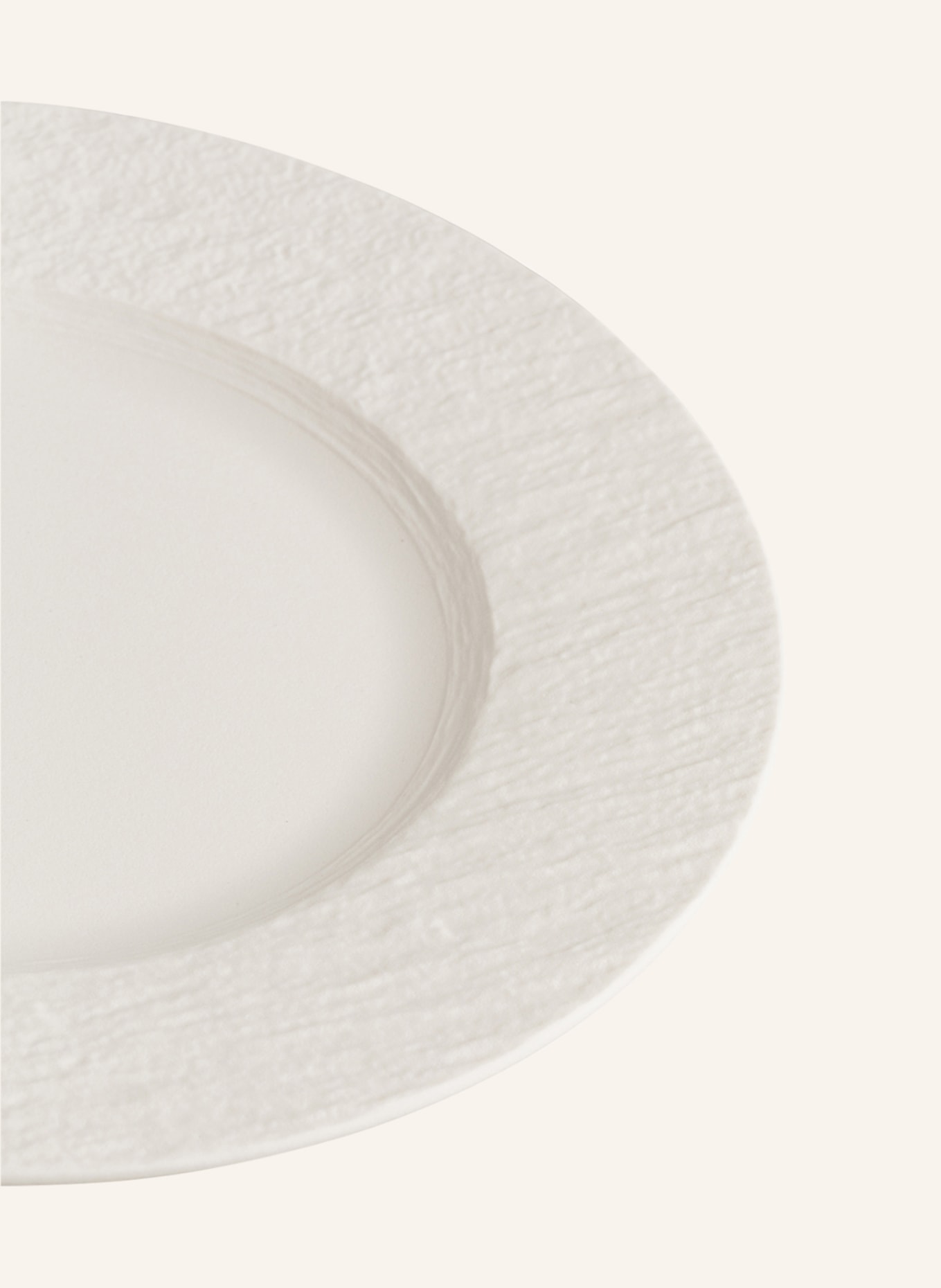 Villeroy & Boch Set of 6 dessert plates MANUFACTURE ROCK: CREAM