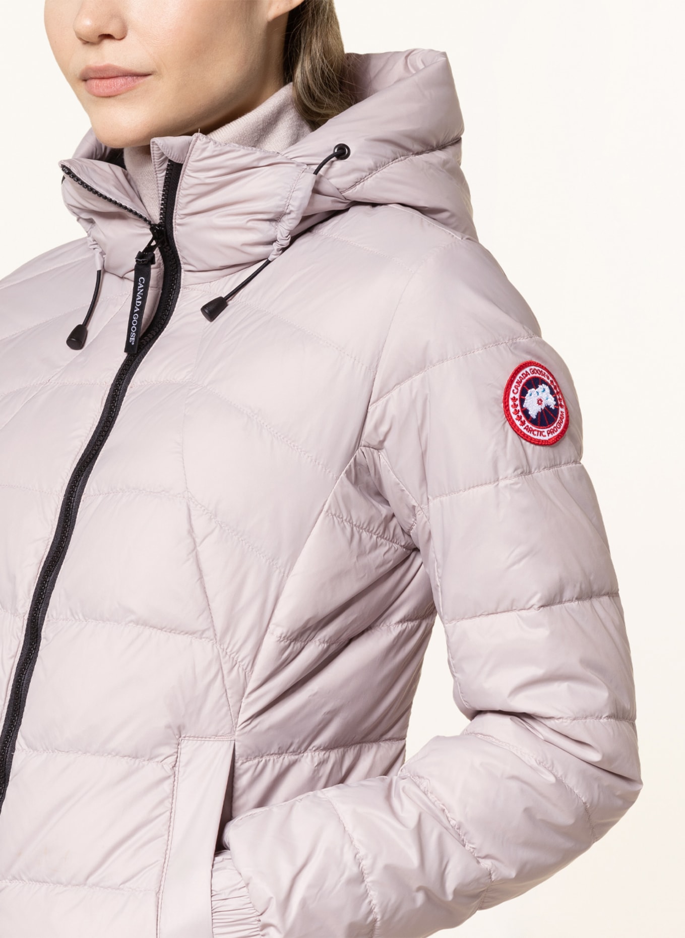 CANADA GOOSE Lightweight down jacket ABBOTT, Color: DUSKY PINK (Image 5)