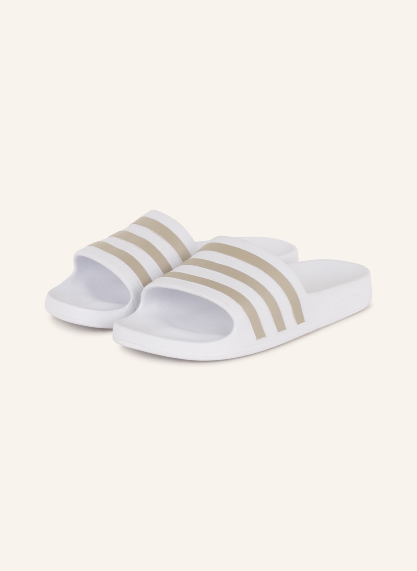 adidas Slides ADILETTE AQUA, Color: WHITE (Image 1)