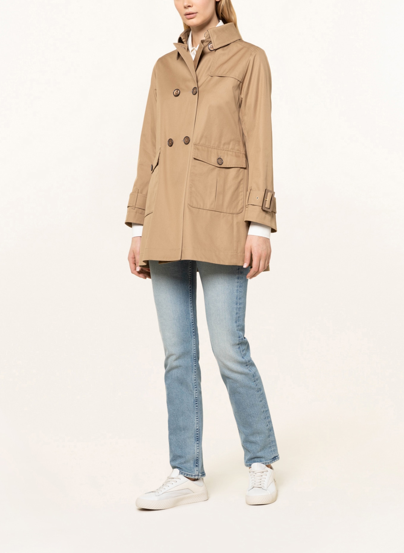 HERNO Trench coat, Color: BEIGE (Image 2)