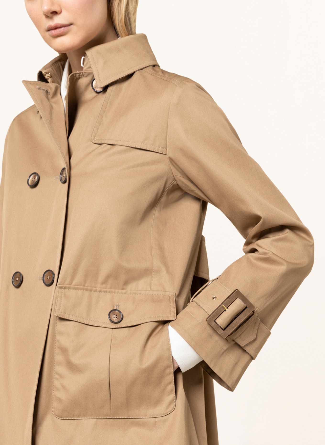 HERNO Trench coat, Color: BEIGE (Image 4)